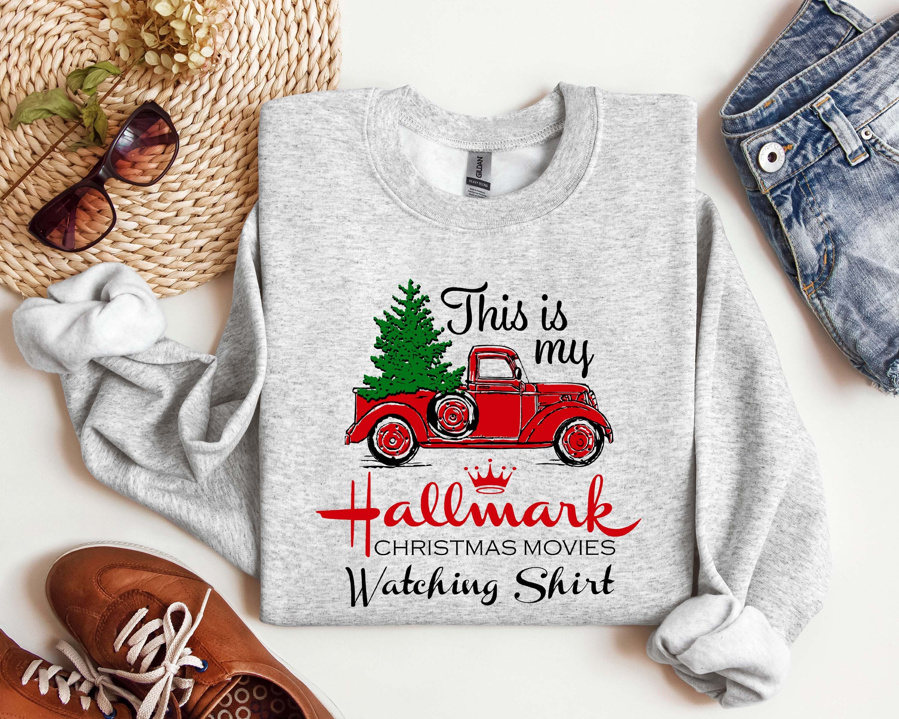 This is My Hallmark Christmas Movie Watching Sweatshirt