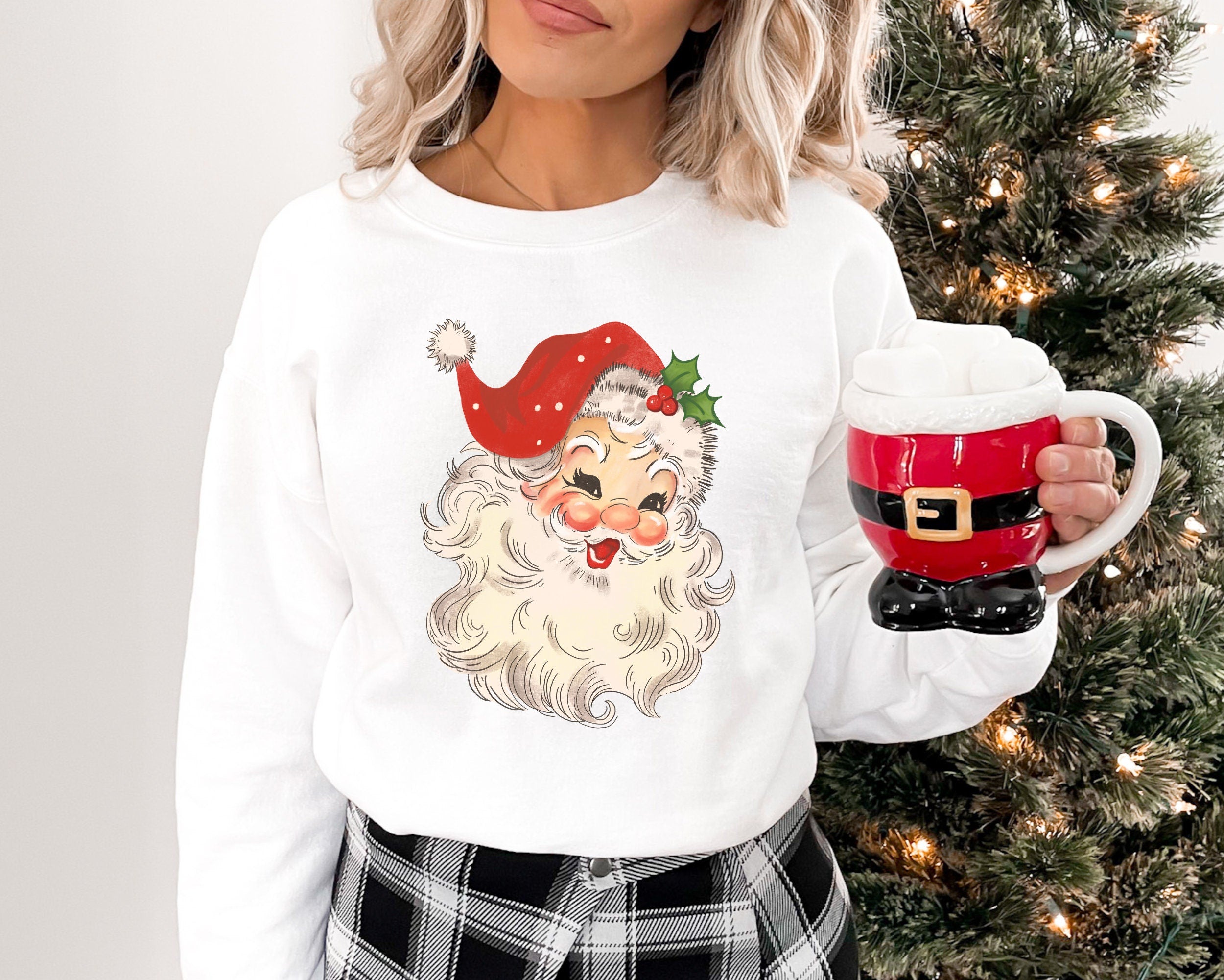 Retro Santa Sweatshirt