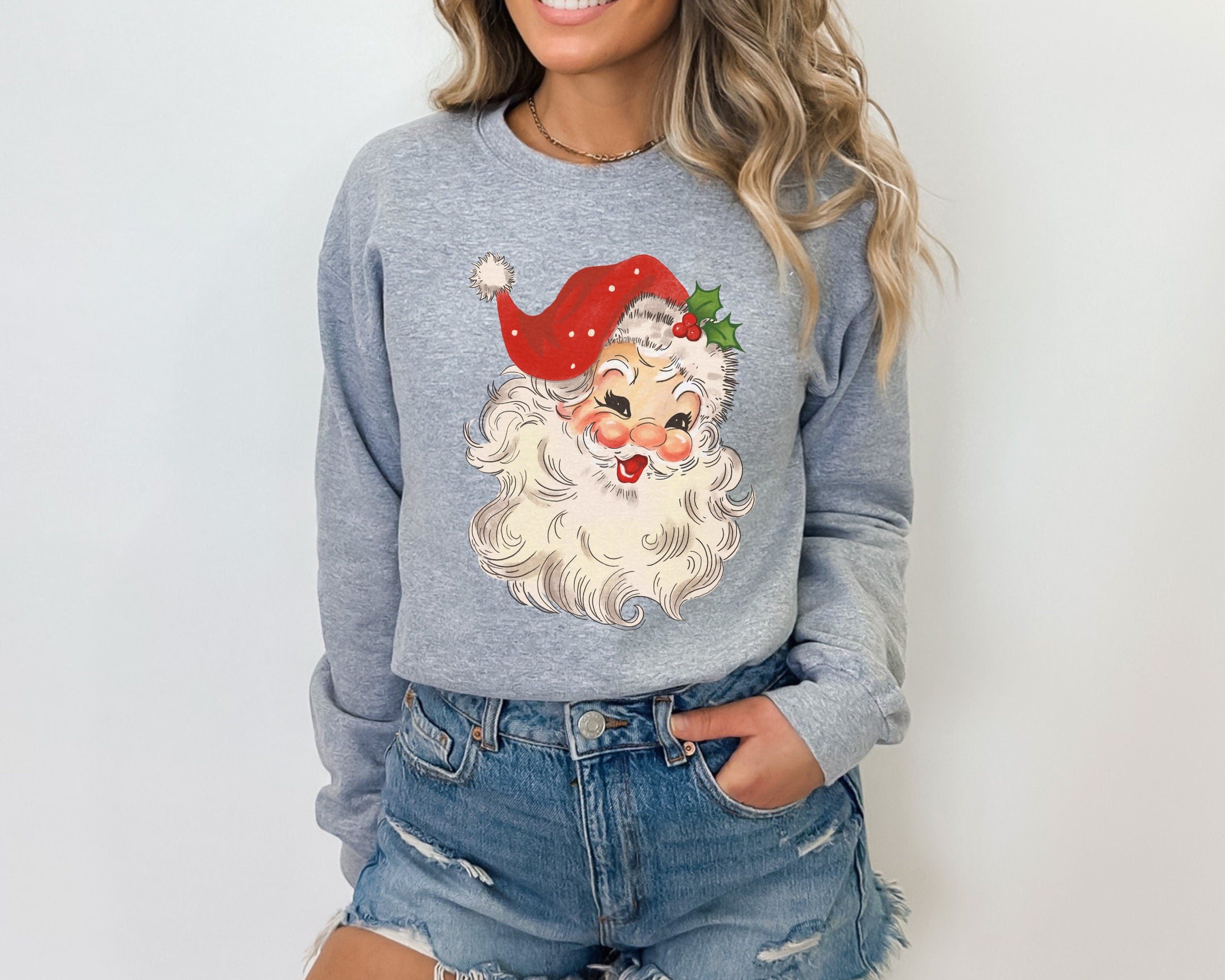 Retro Santa Sweatshirt