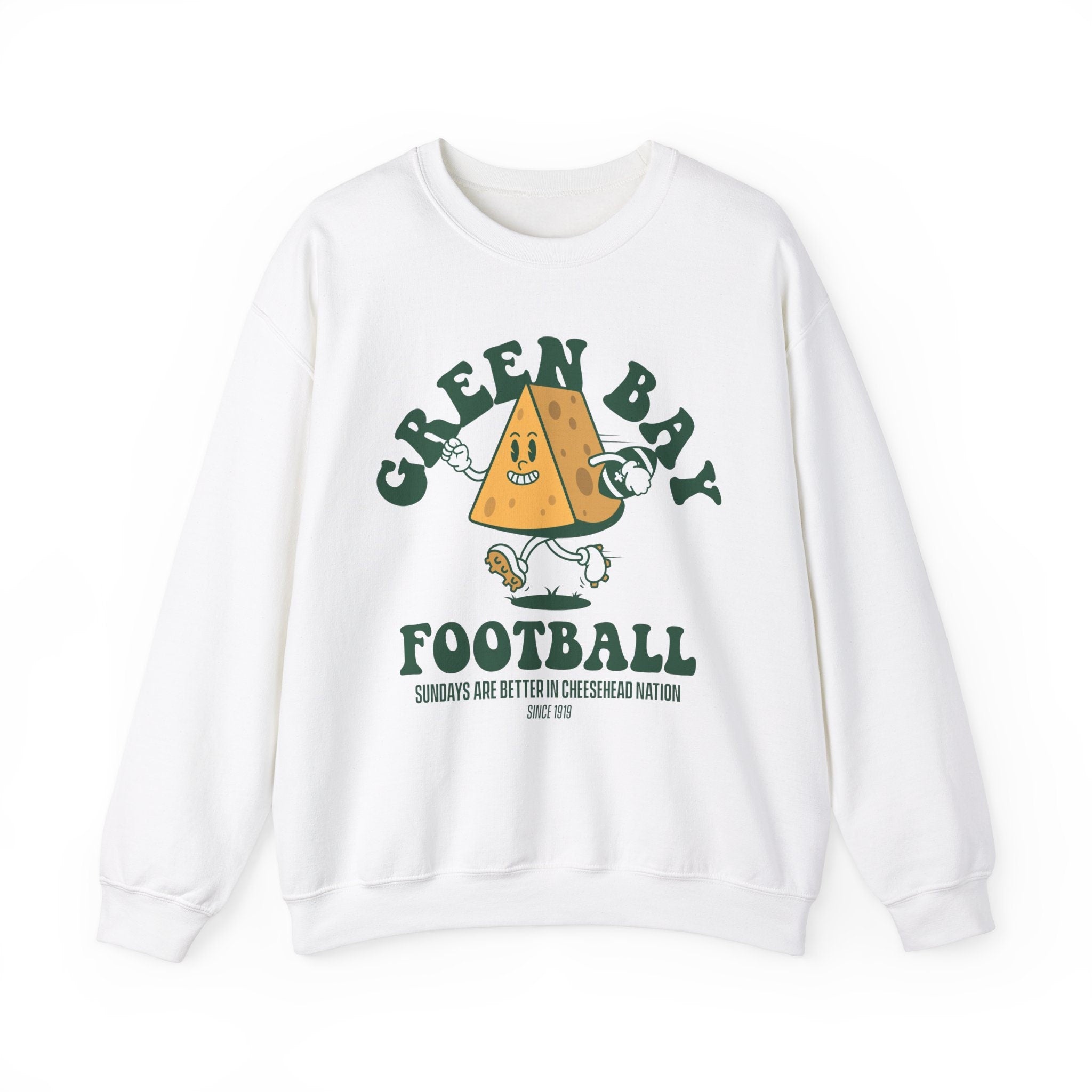 Green Bay Cheesehead Football Sweatshirt