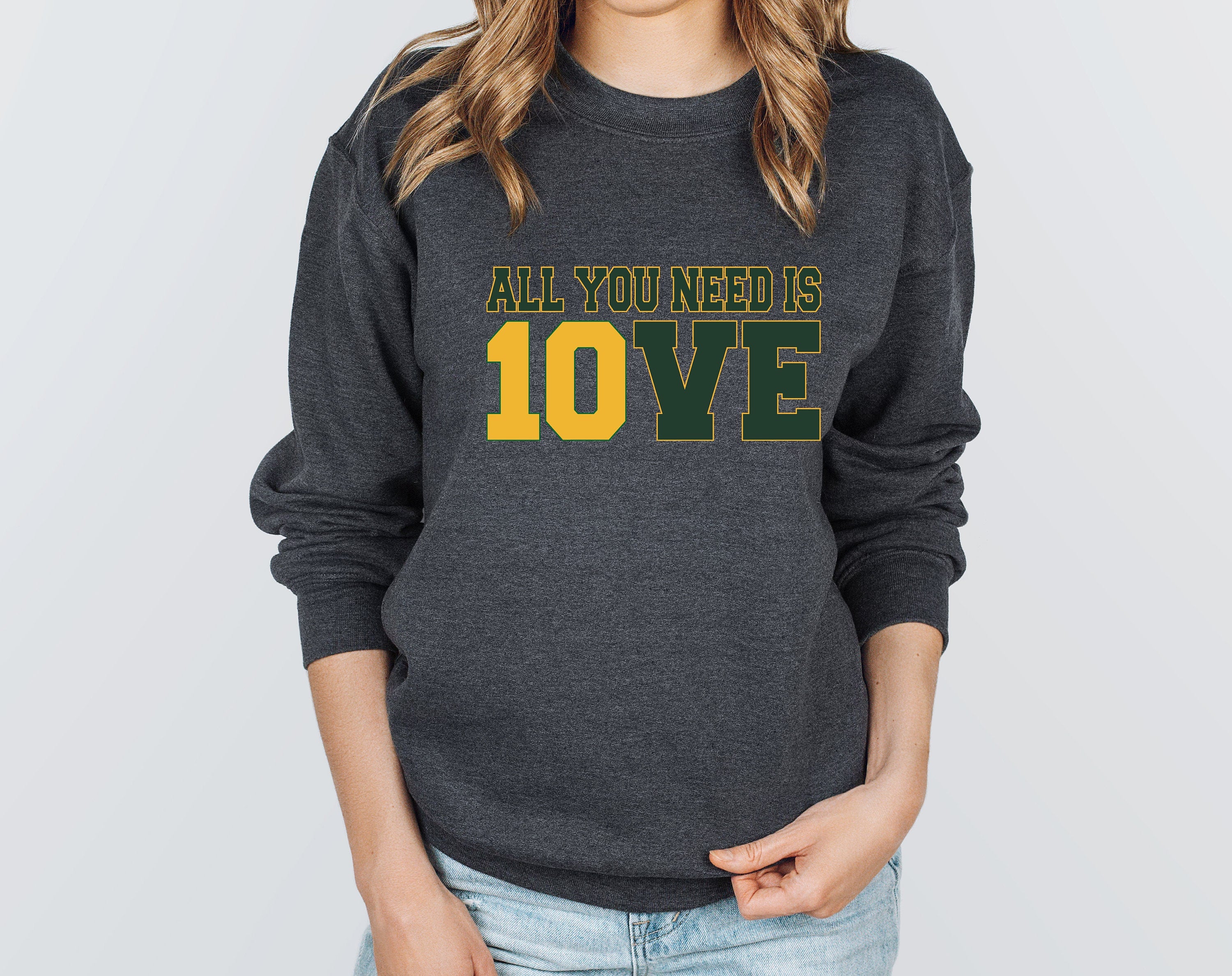 All You Need is Love Football Sweatshirt