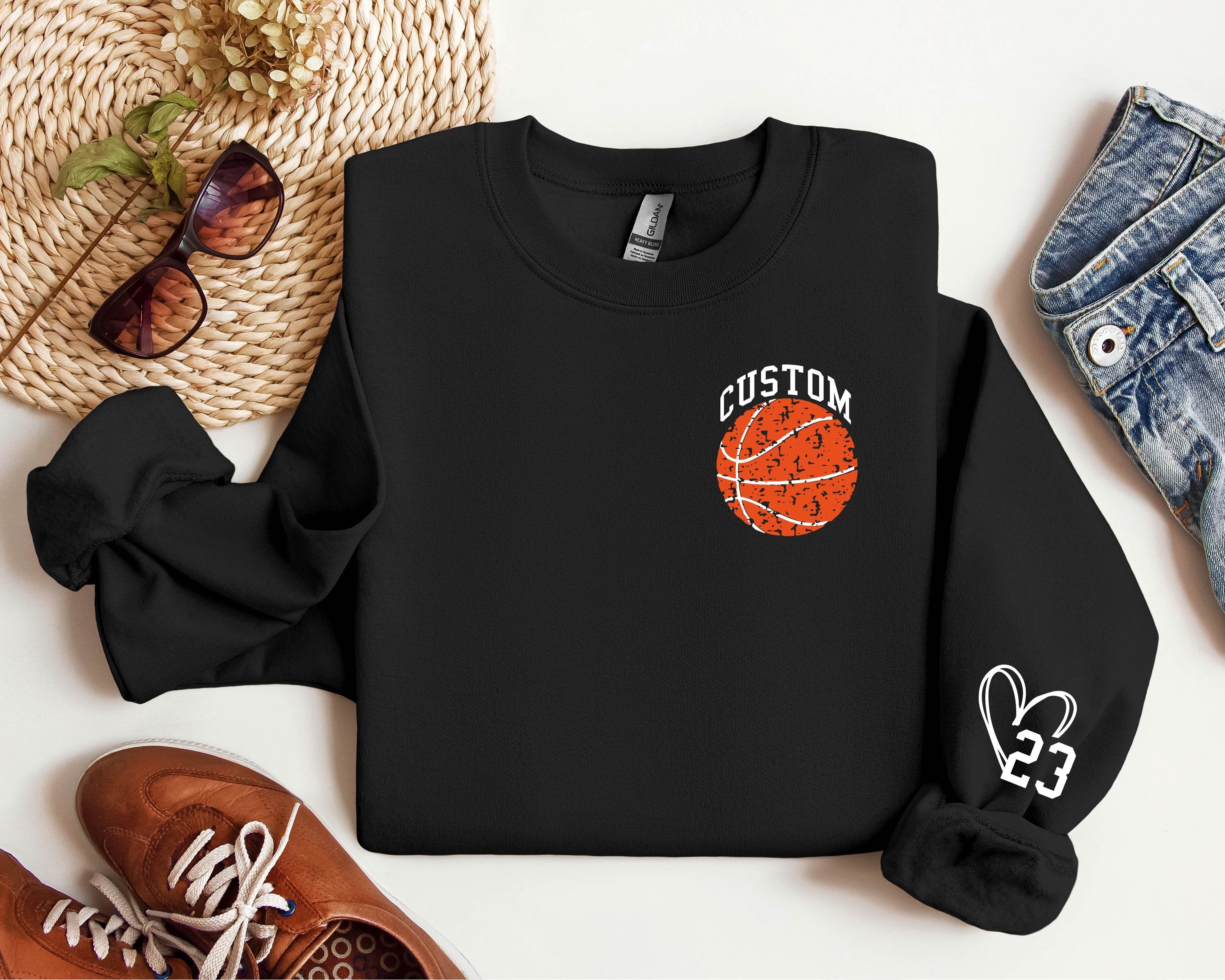 Personalized Basketball Sweatshirt