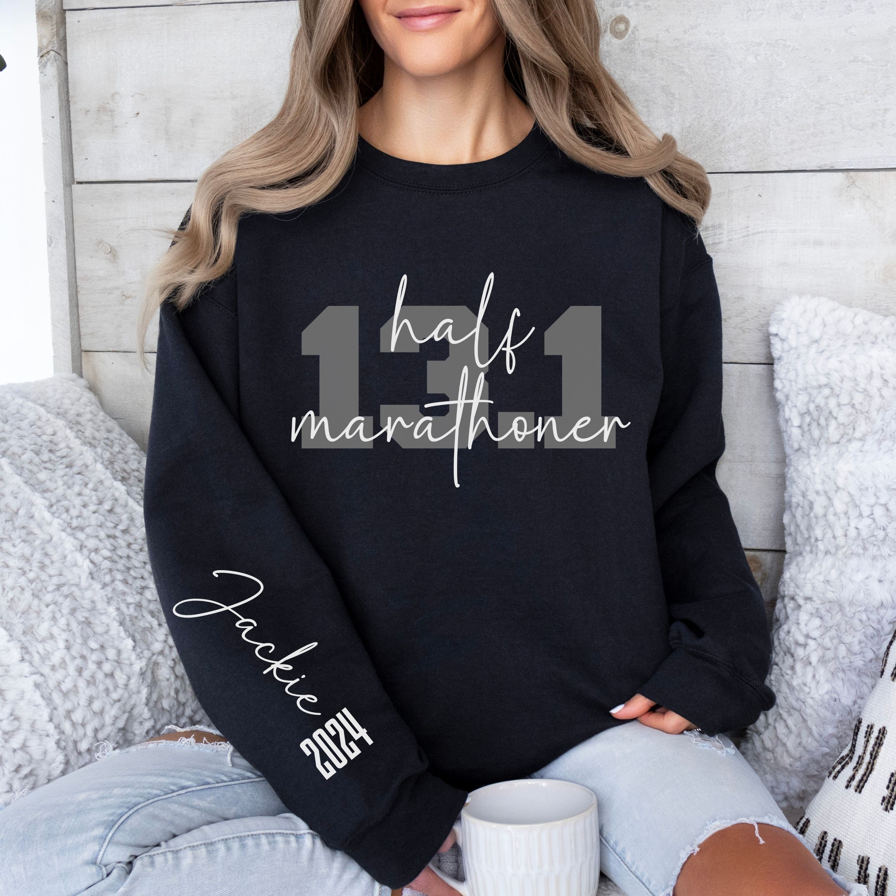 Personalization  Half-Marathon, 13.1 Marathon Runner Sweatshirt