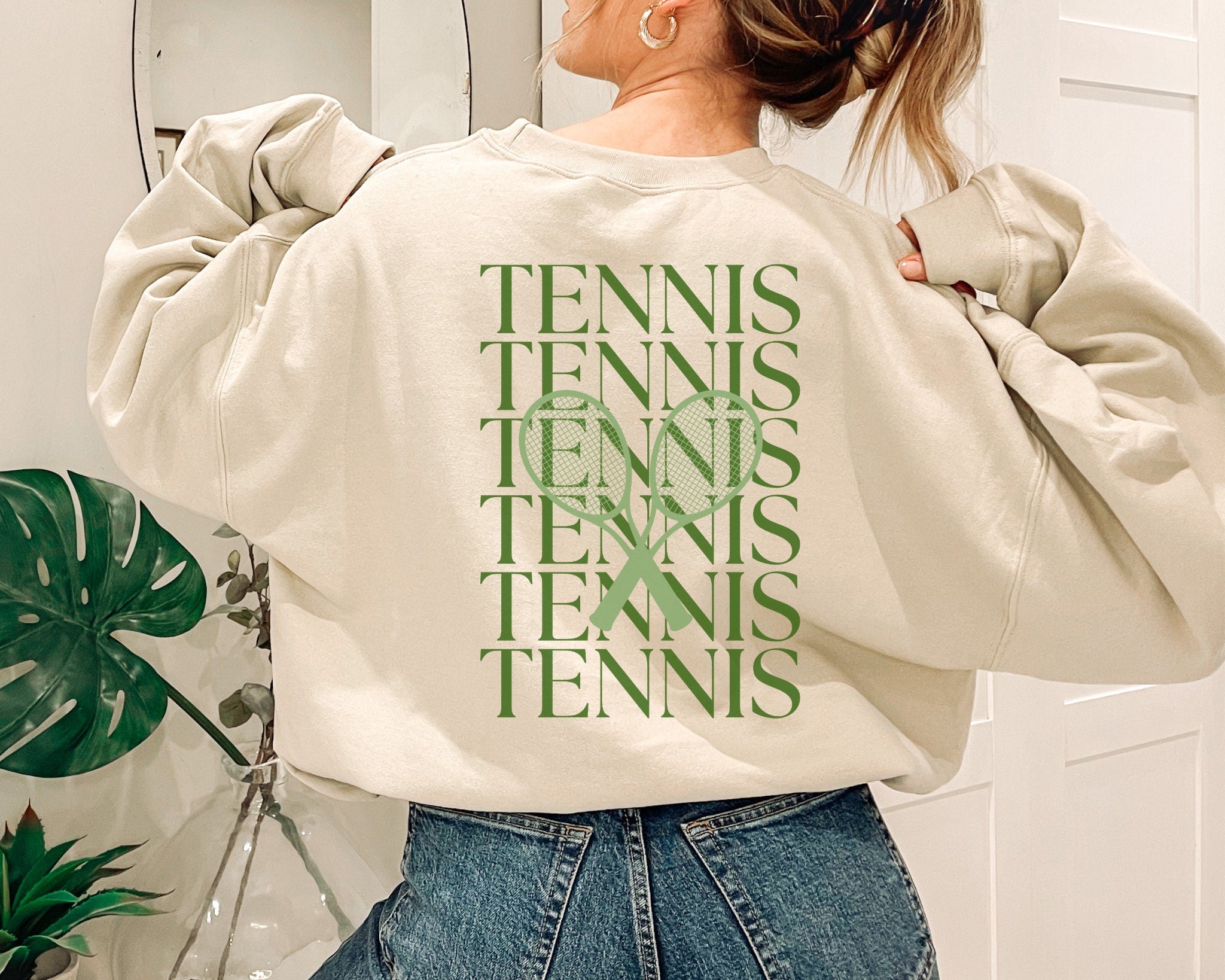 Tennis Player Sweatshirt