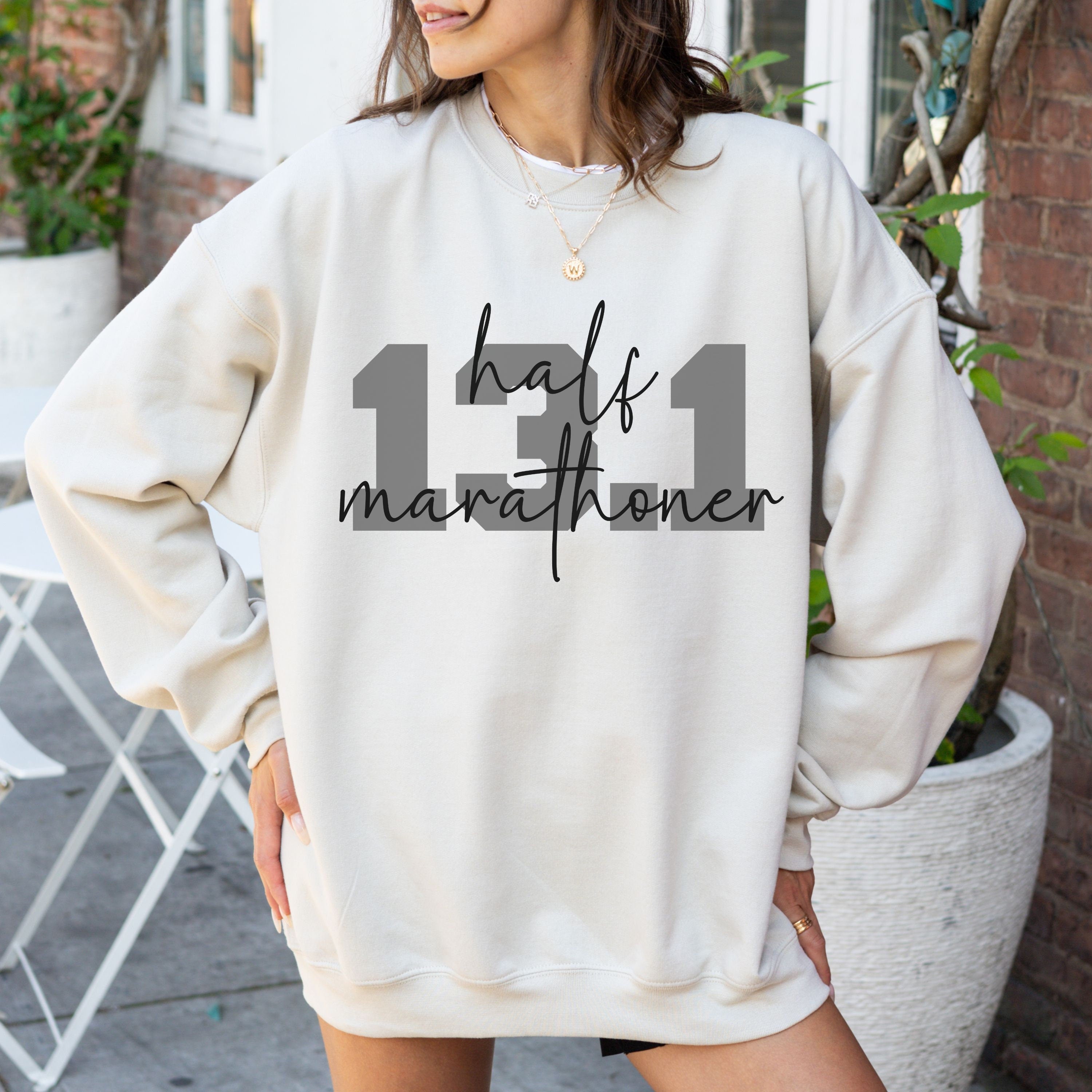 Personalization  Half-Marathon, 13.1 Marathon Runner Sweatshirt