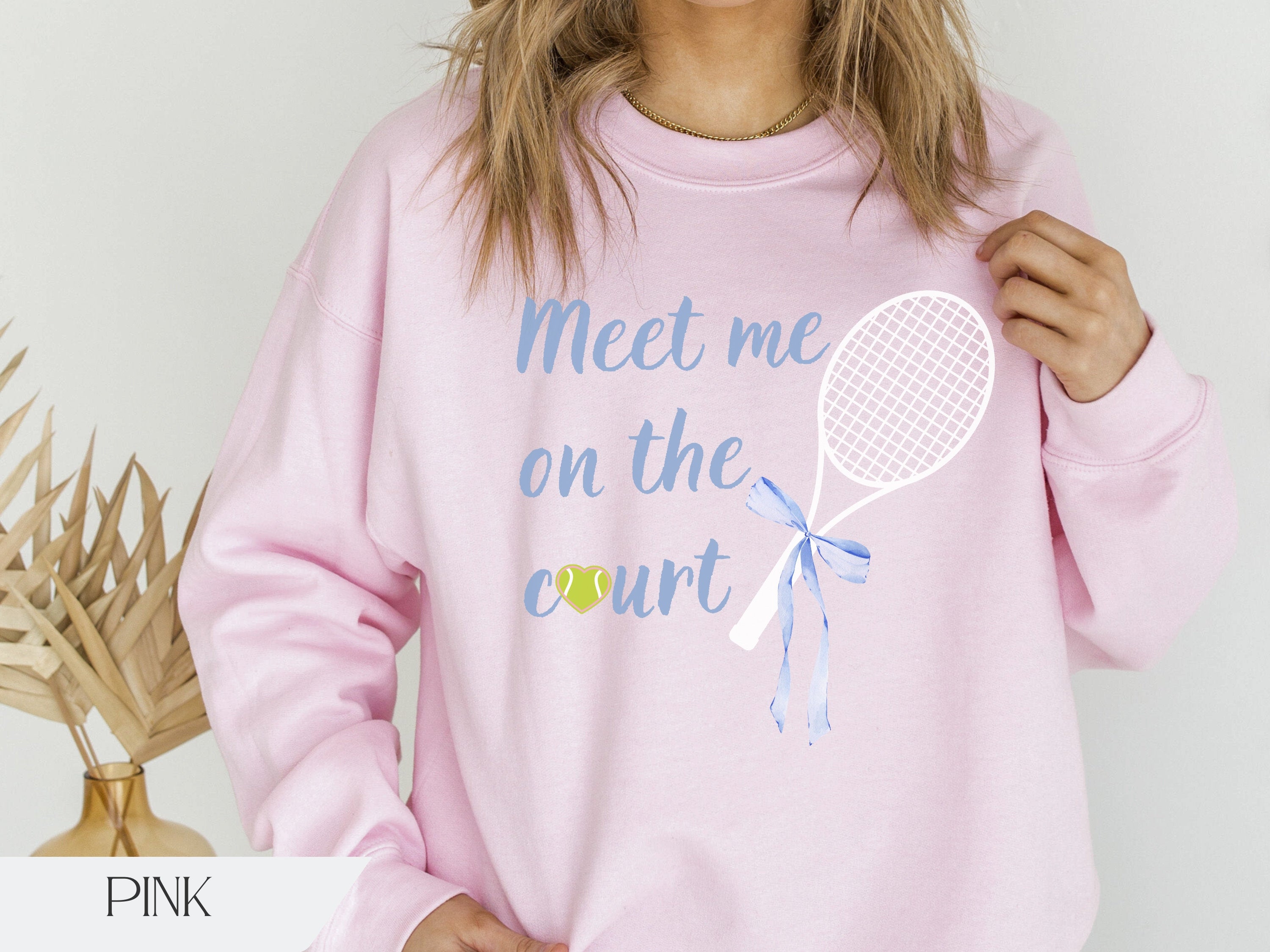 Meet Me On The Court, Tennis Player Sweatshirt