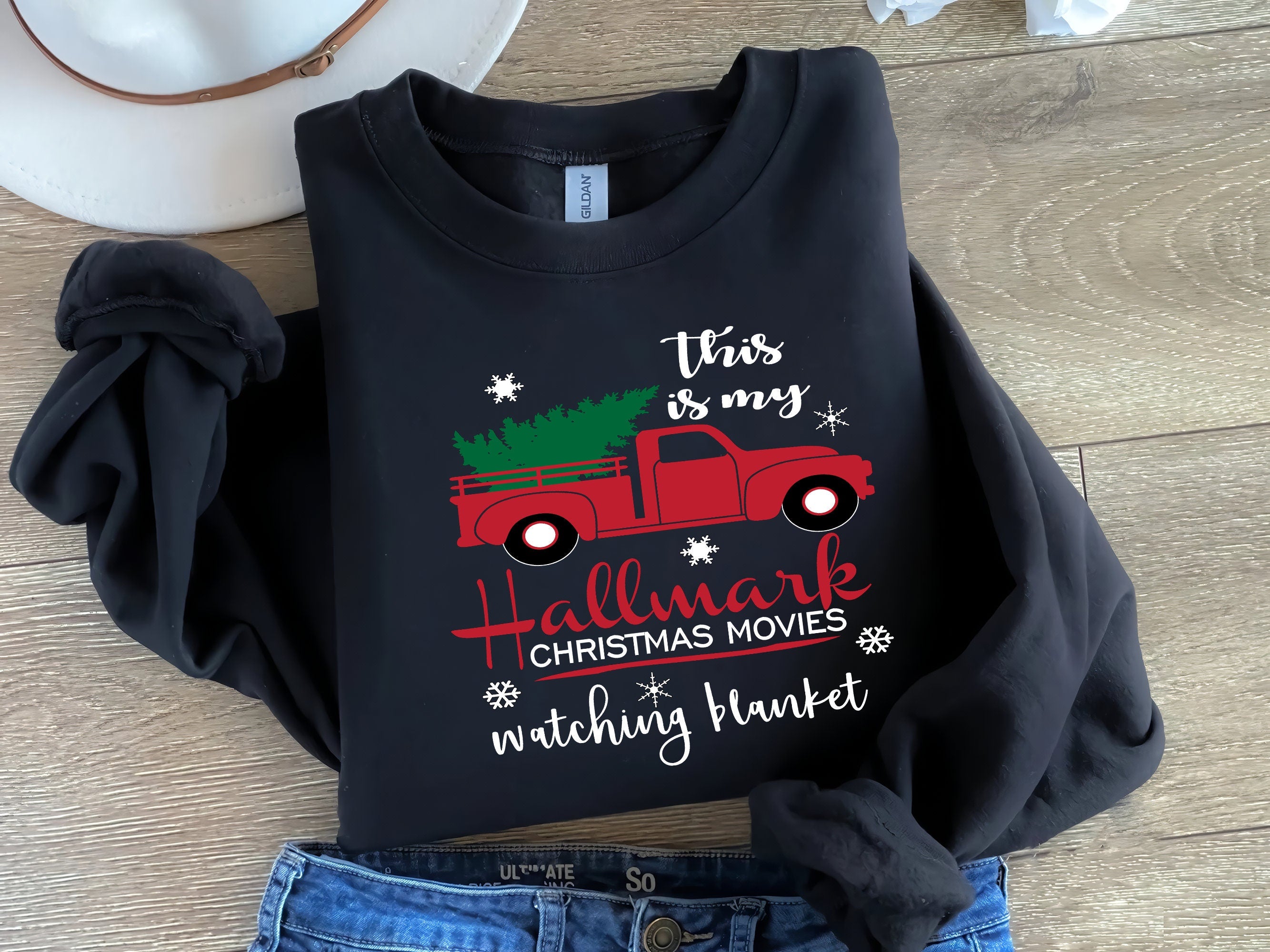 This is My Hallmark Christmas Movie Watching Sweatshirt