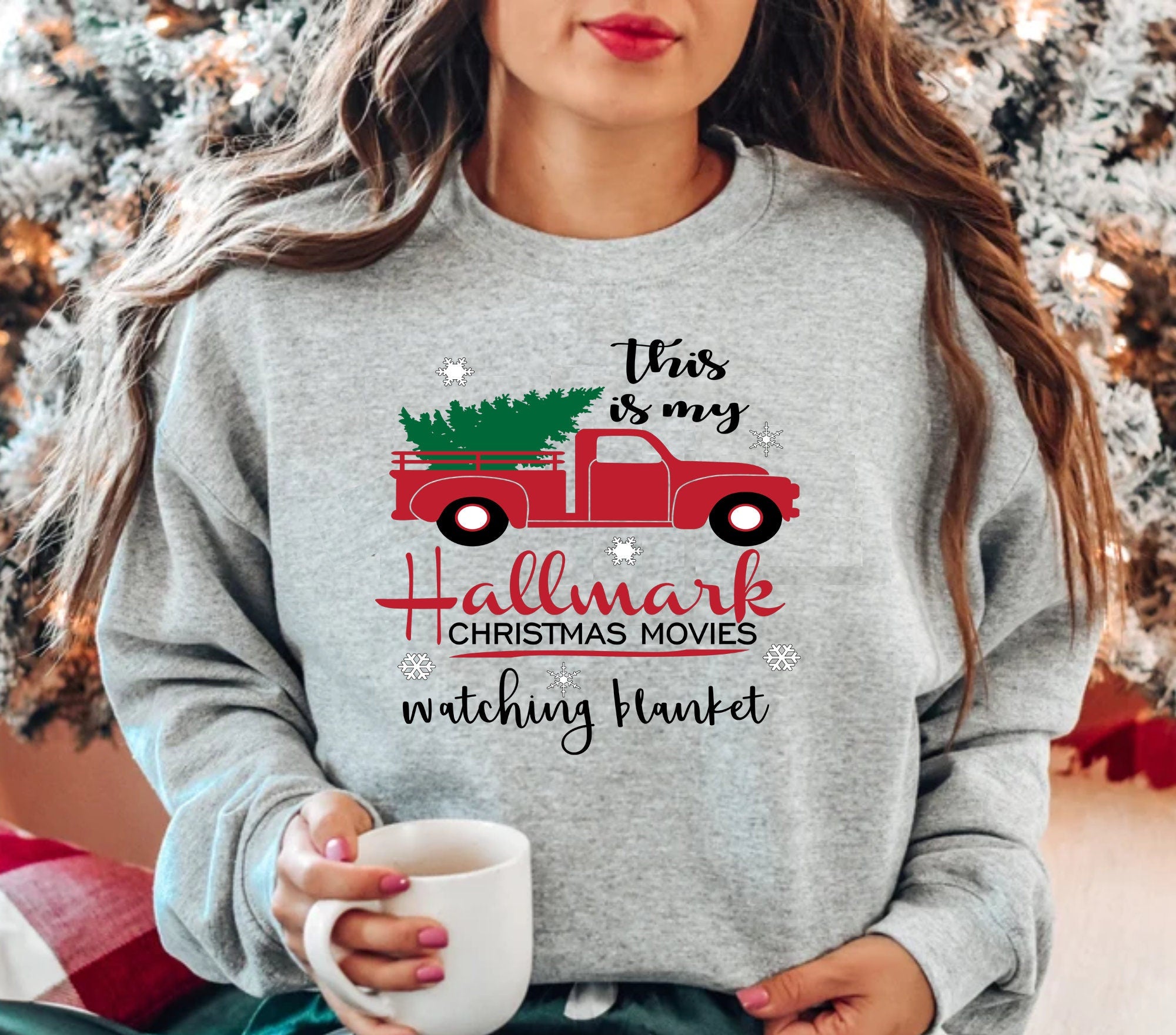 This is My Hallmark Christmas Movie Watching Sweatshirt