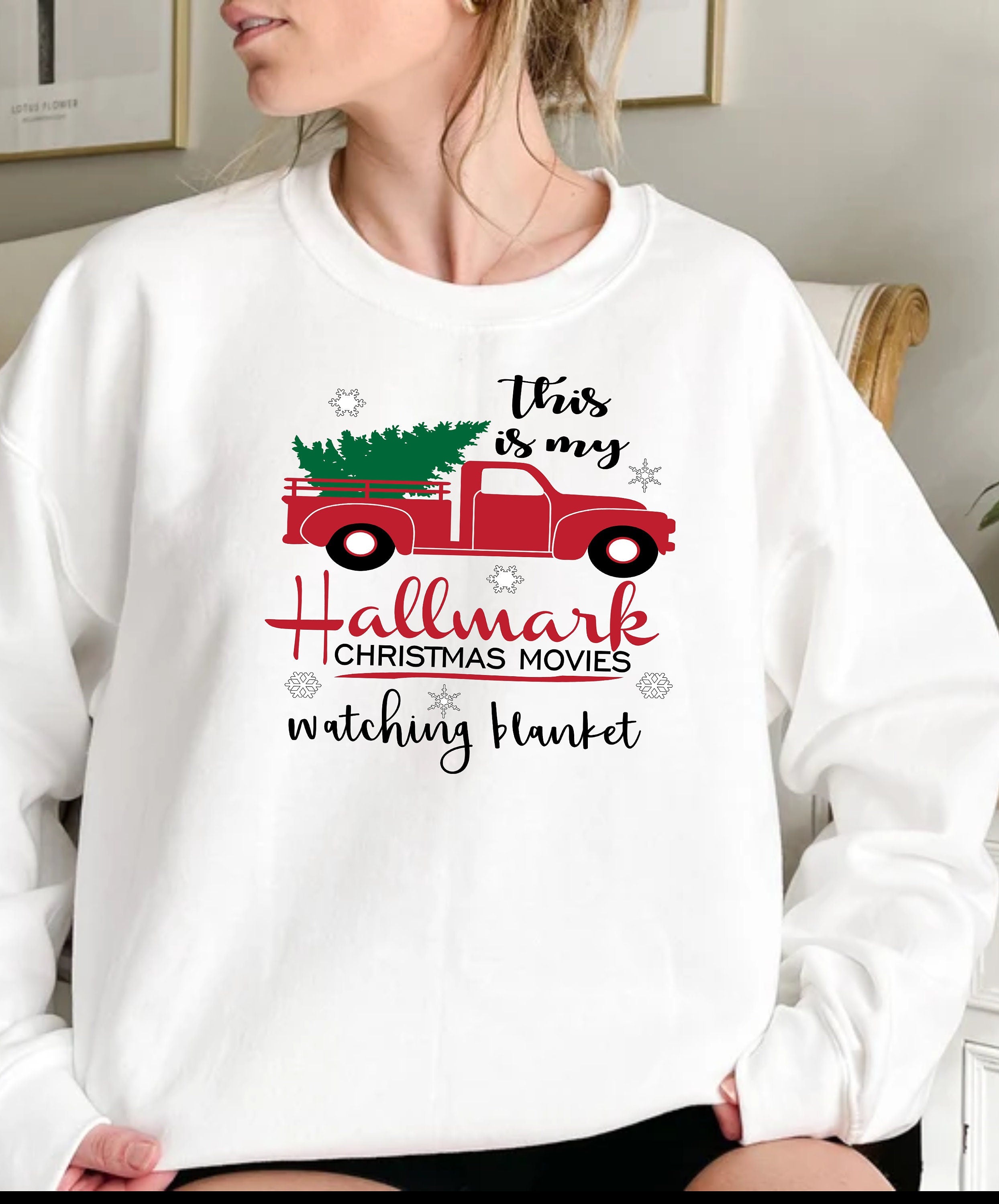 This is My Hallmark Christmas Movie Watching Sweatshirt