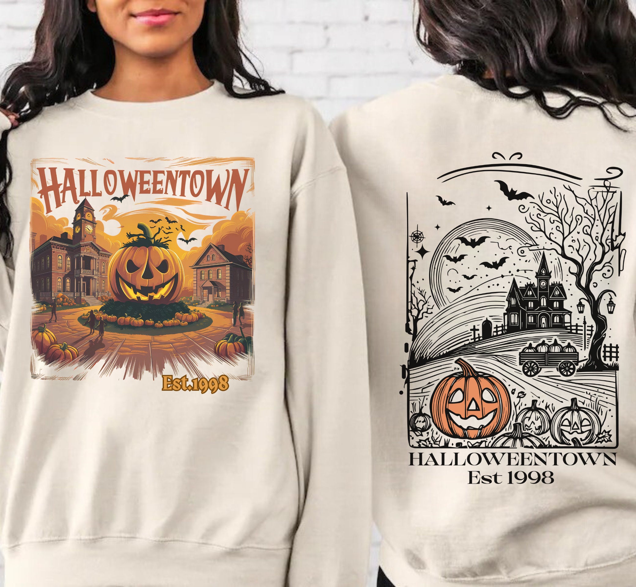 Halloween Pumpkin Horror sweatshirt