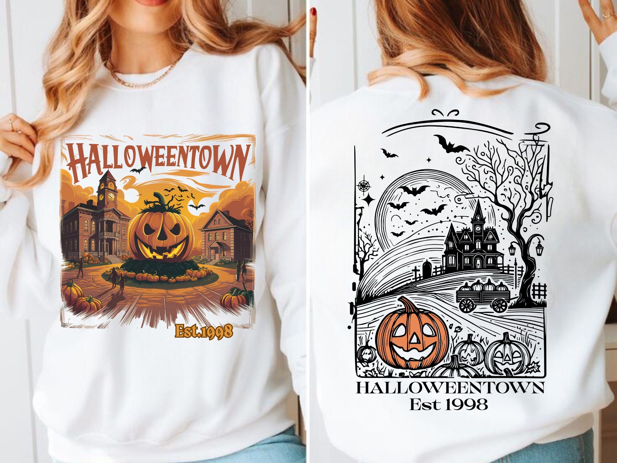 Halloween Pumpkin Horror sweatshirt