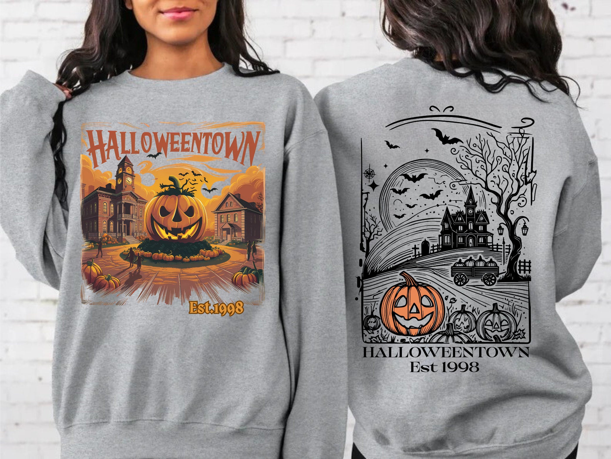 Halloween Pumpkin Horror sweatshirt