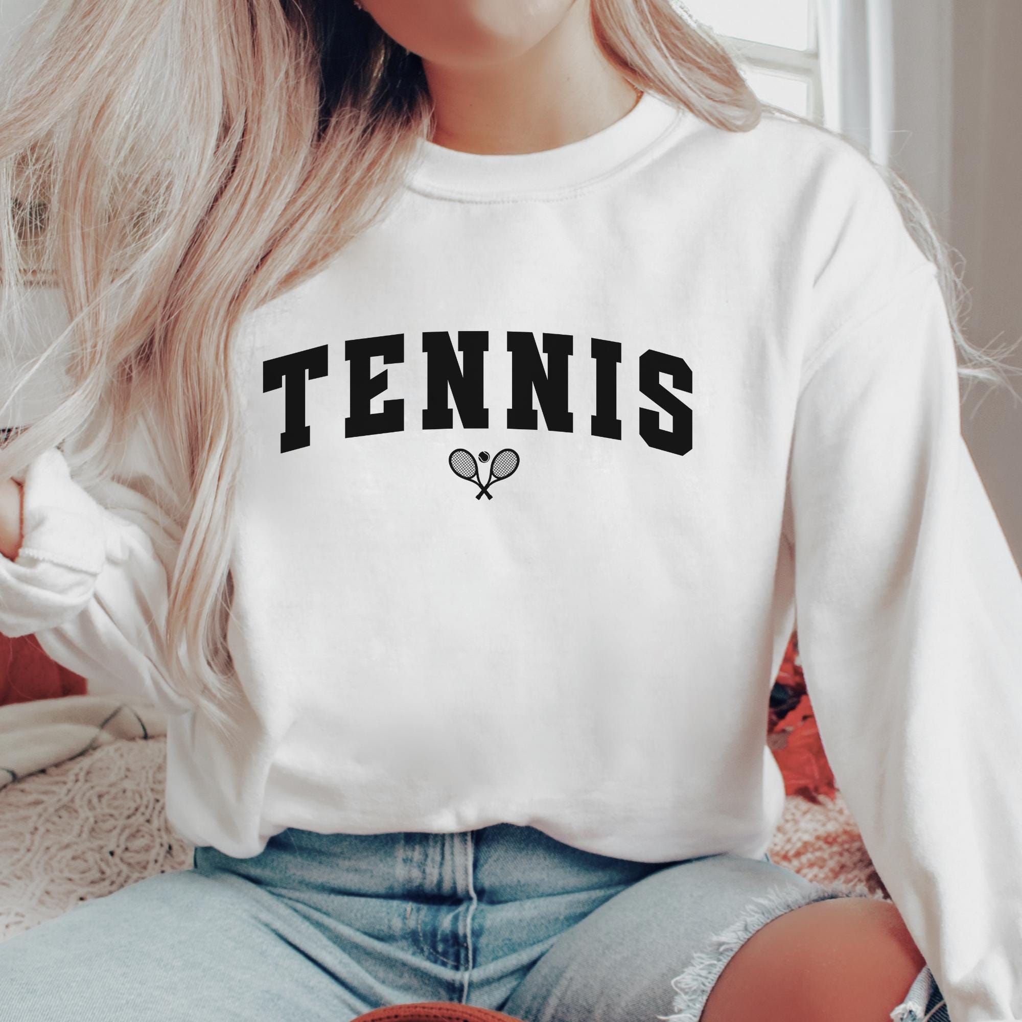 Custom Name Tennis Sweatshirt