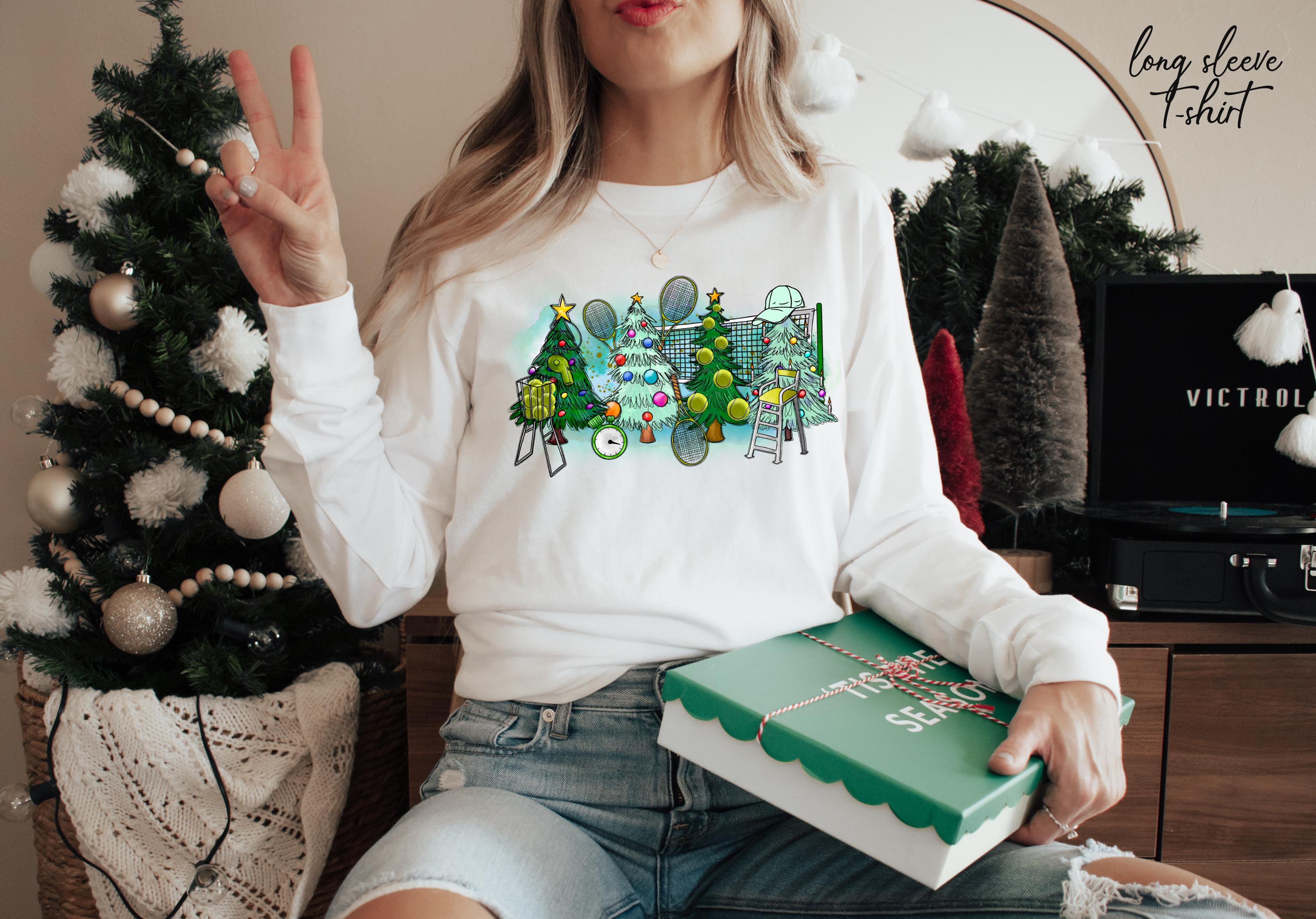 Tennis Christmas Sweatshirt