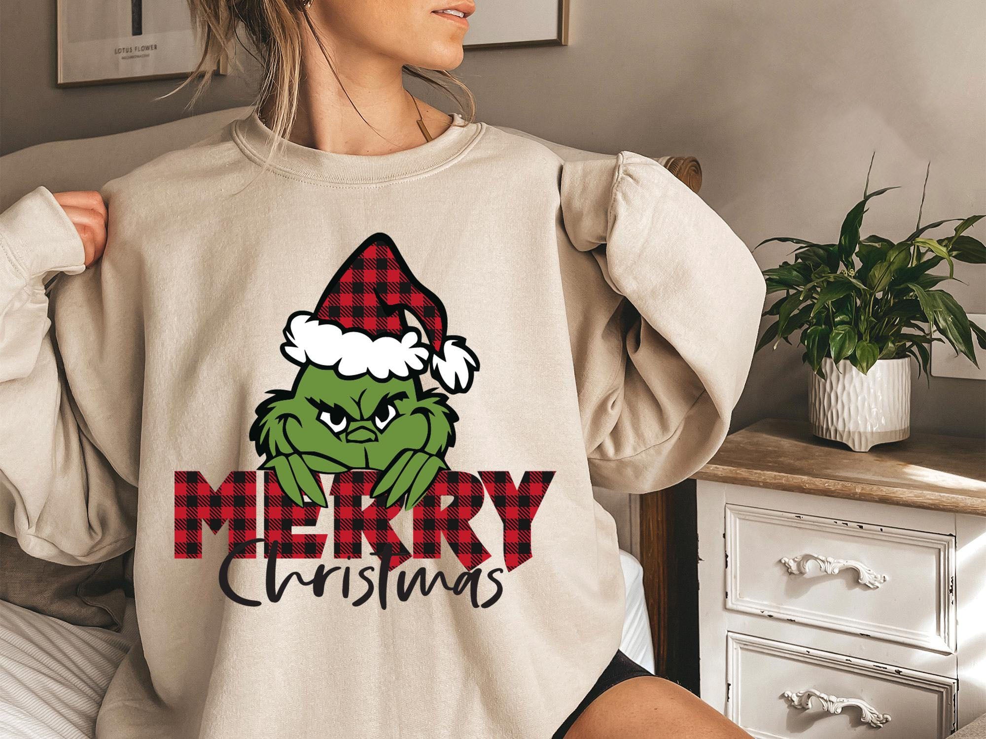 Funny Grinch Christmas Sweatshirt