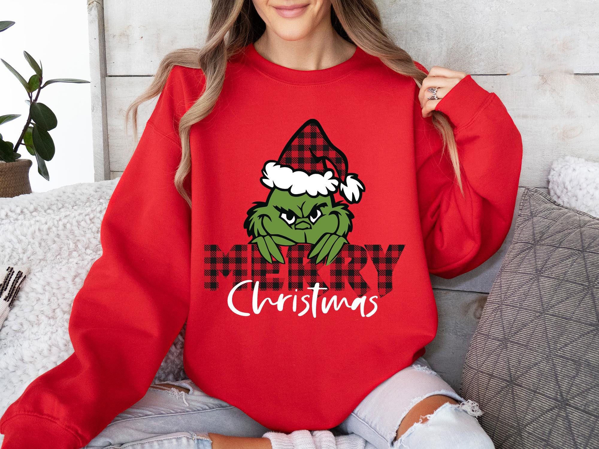 Funny Grinch Christmas Sweatshirt