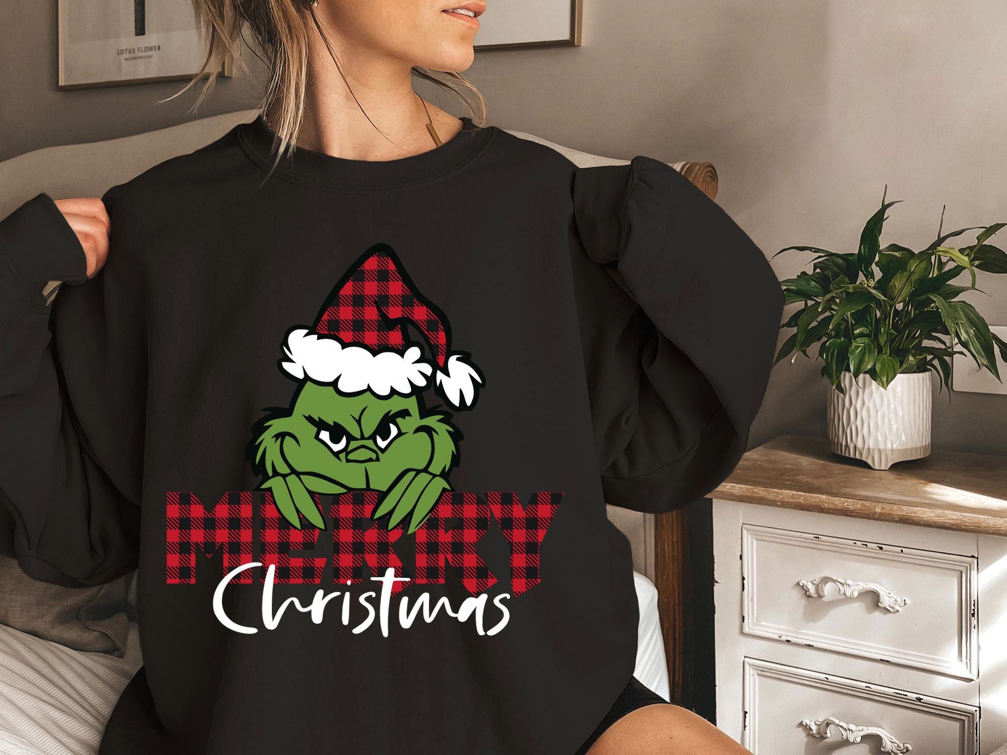 Funny Grinch Christmas Sweatshirt