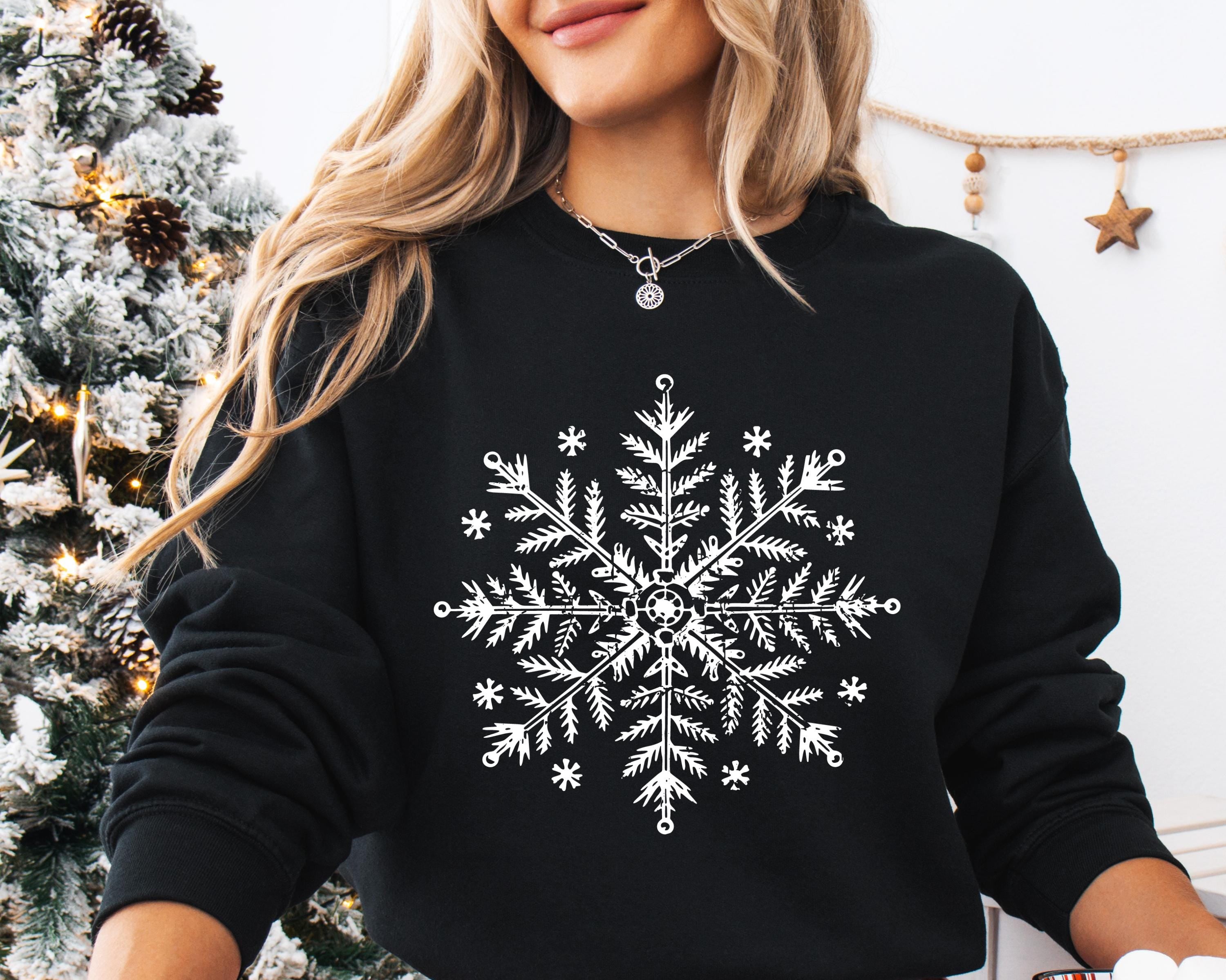 Snowflake Winter Sweatshirt