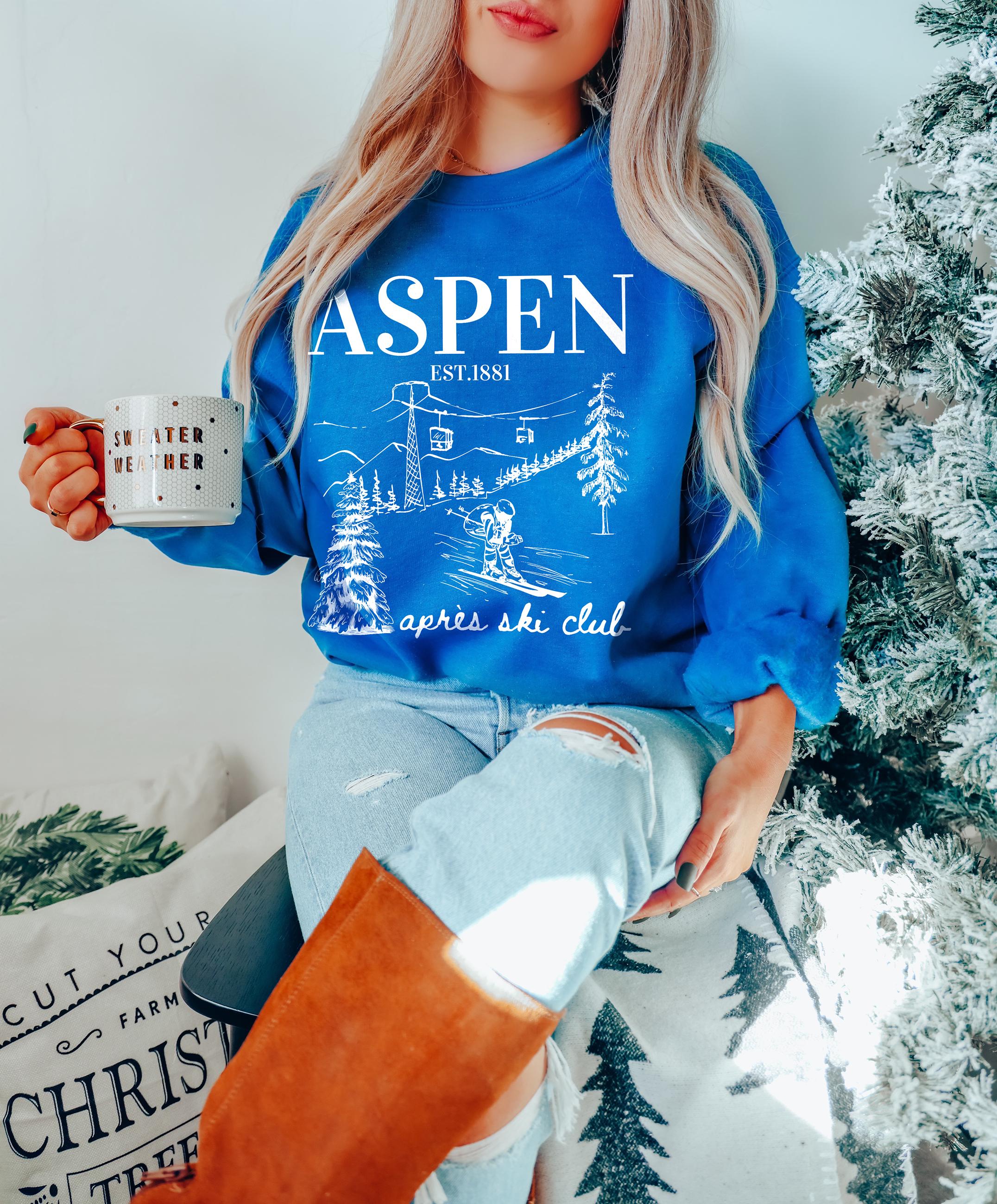 Aspen Apres Ski Club Sweatshirt