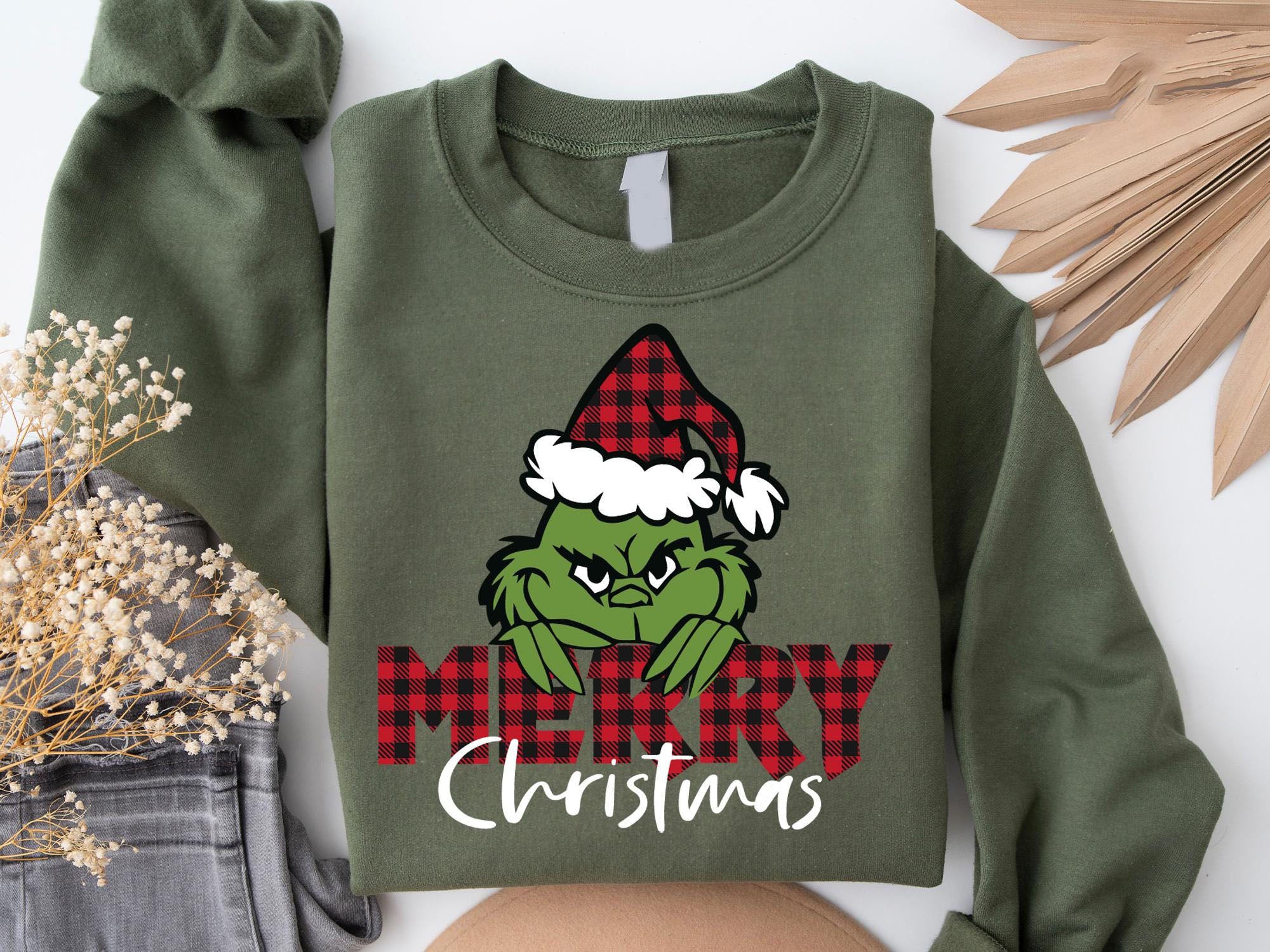 Funny Grinch Christmas Sweatshirt