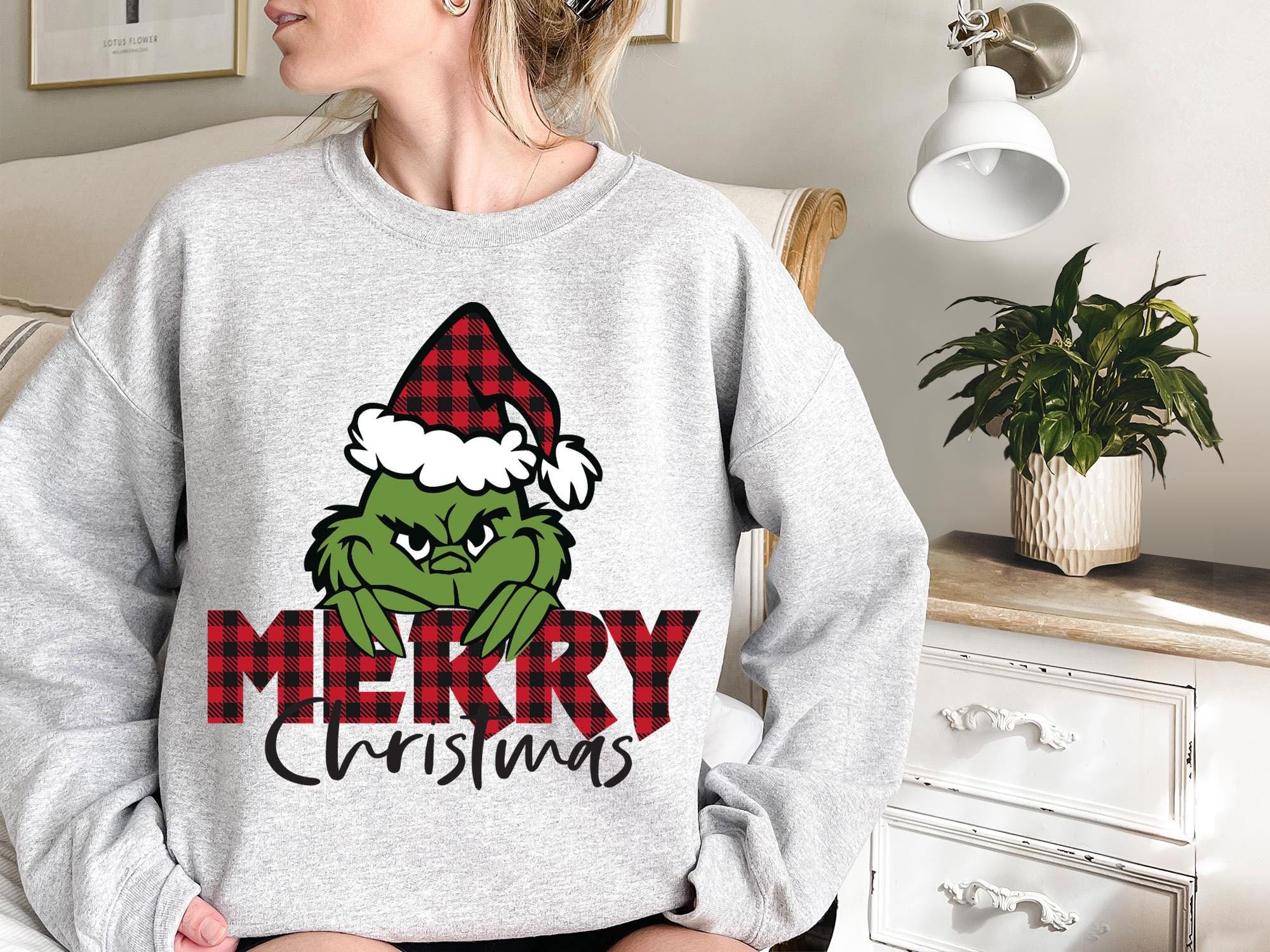 Funny Grinch Christmas Sweatshirt