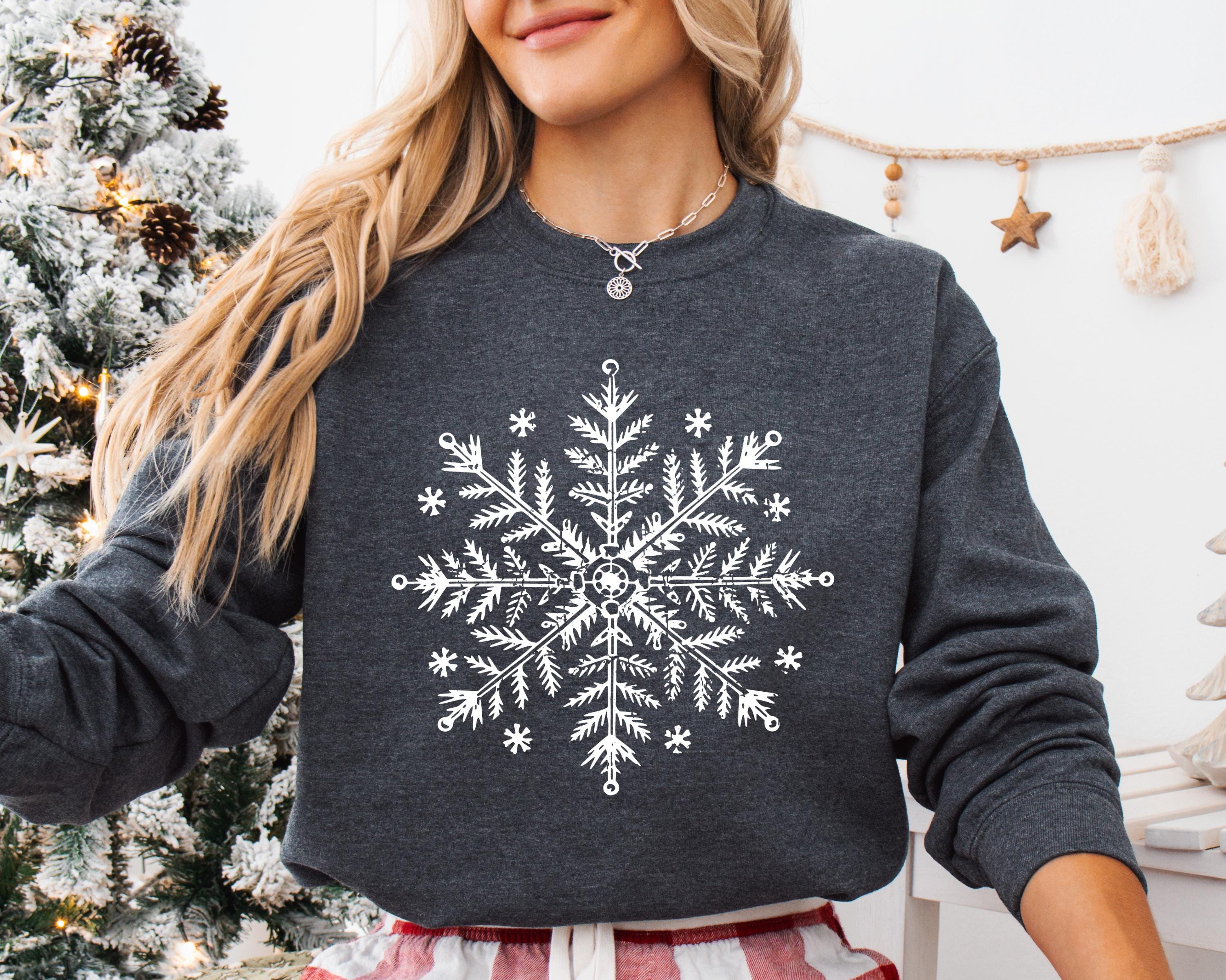 Snowflake Winter Sweatshirt