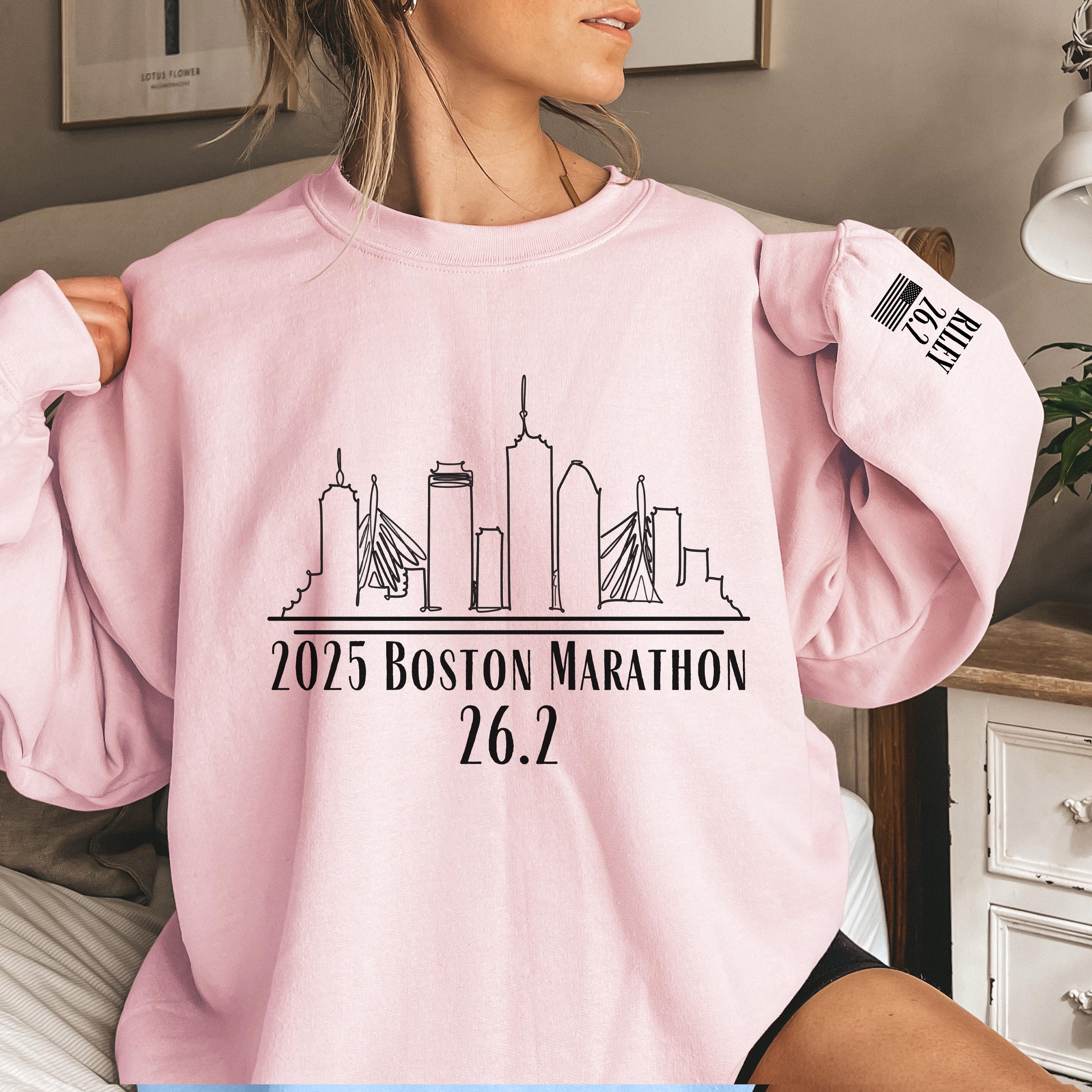 Personalization 26.2 Boston Marathon Sweatshirt