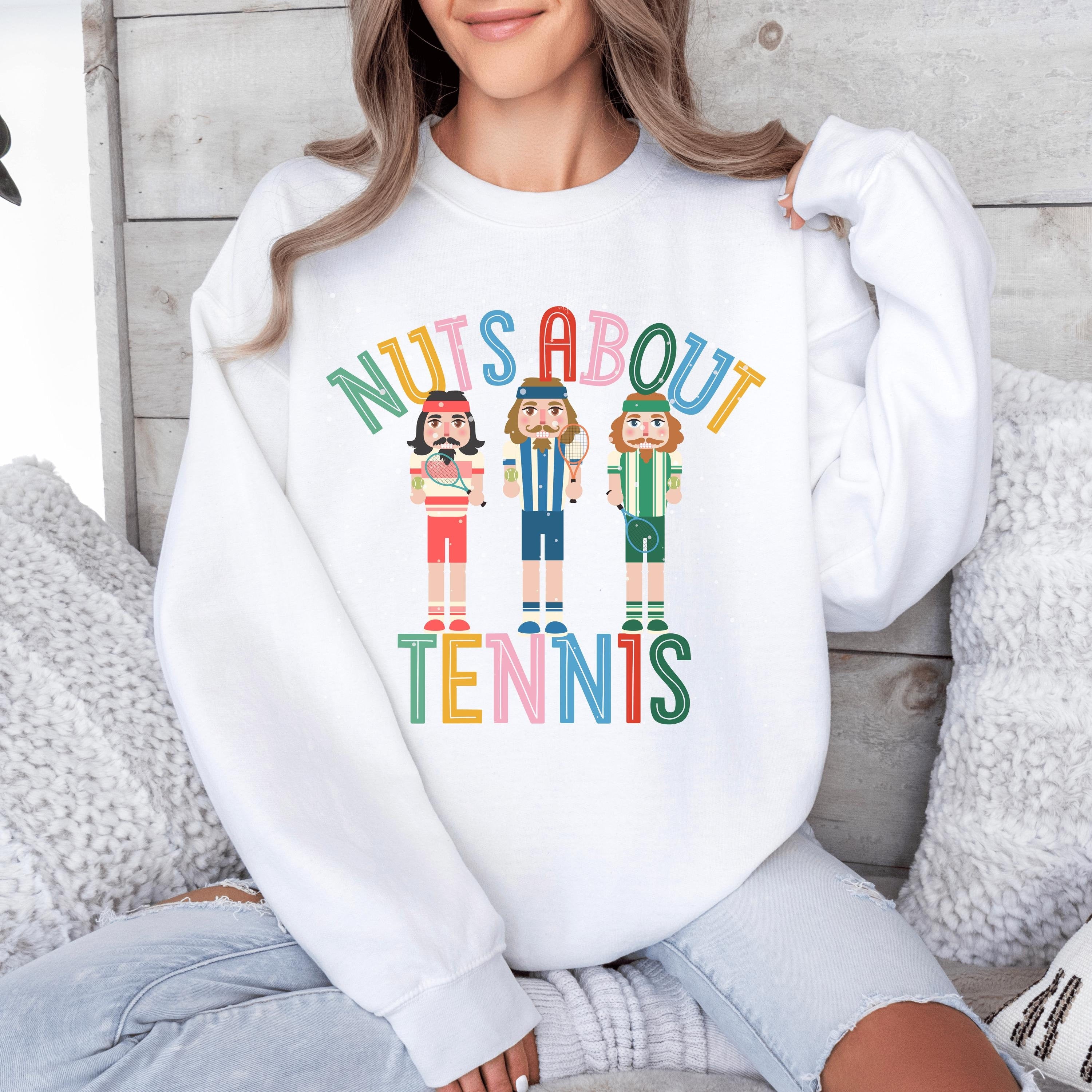 Nuts About Tennis Sweatshirt