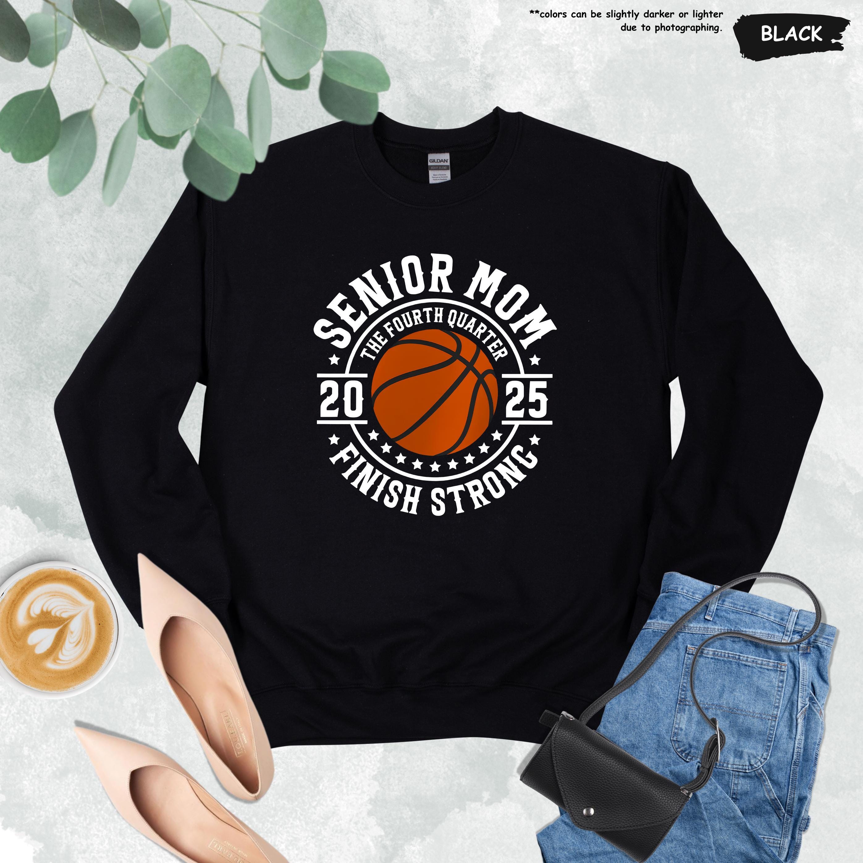 Basketball Senior 2025 Mom Sweatshirt