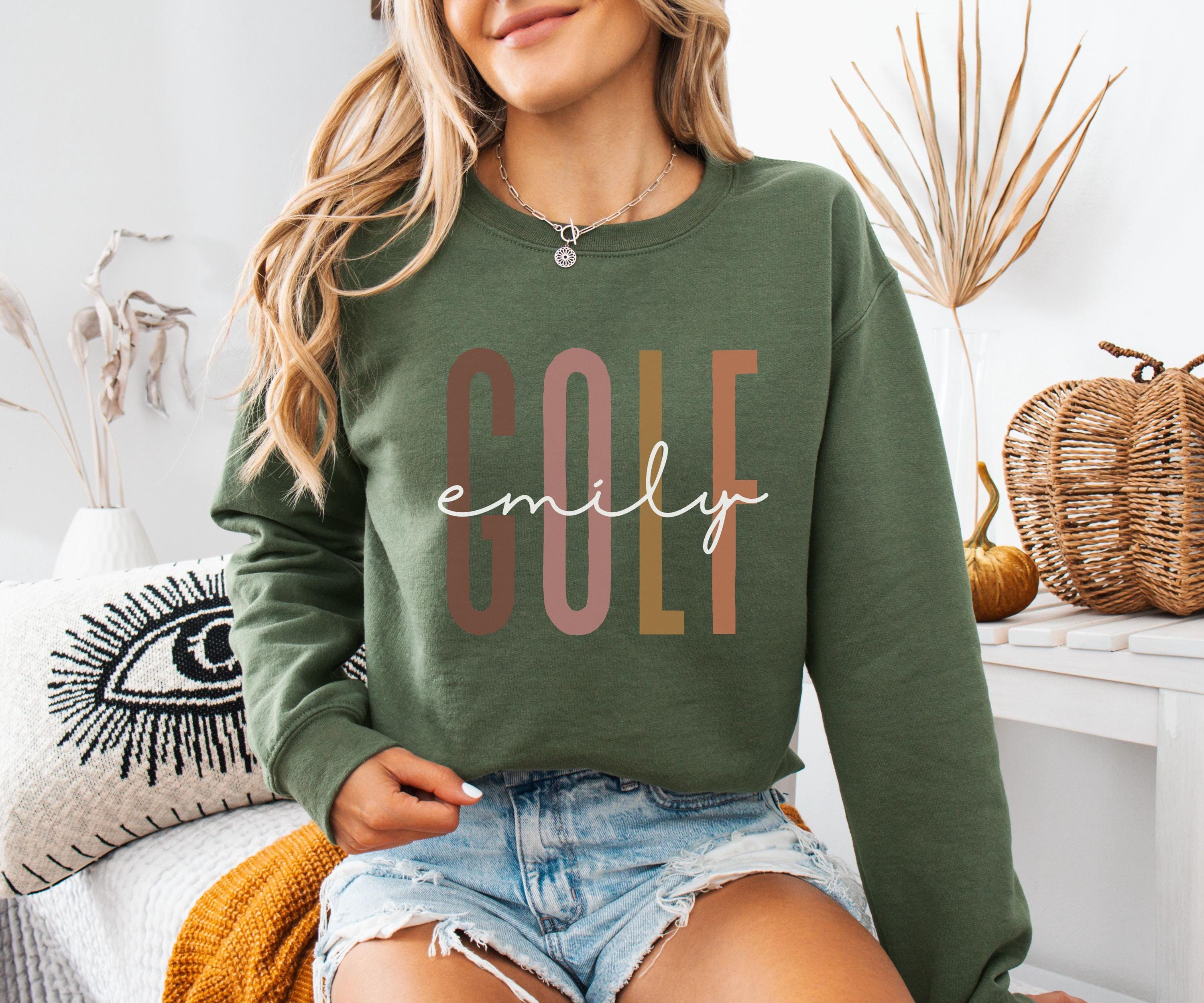 Custom Name Golf Sweatshirt