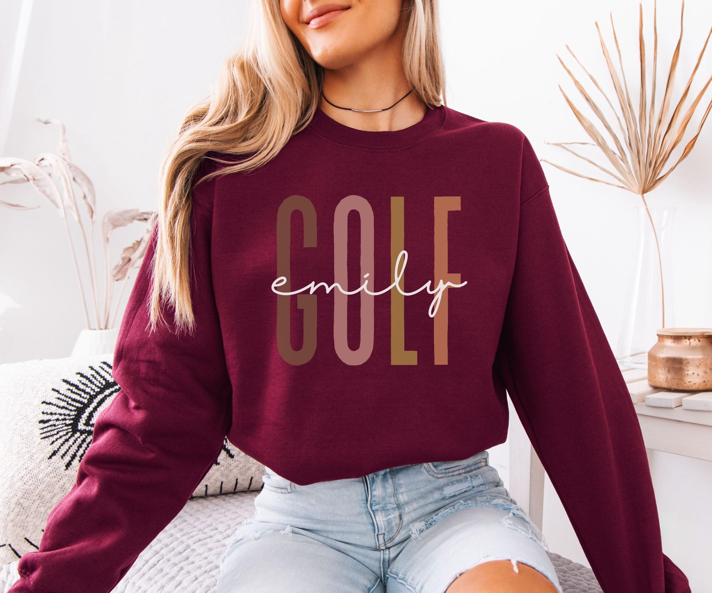 Custom Name Golf Sweatshirt