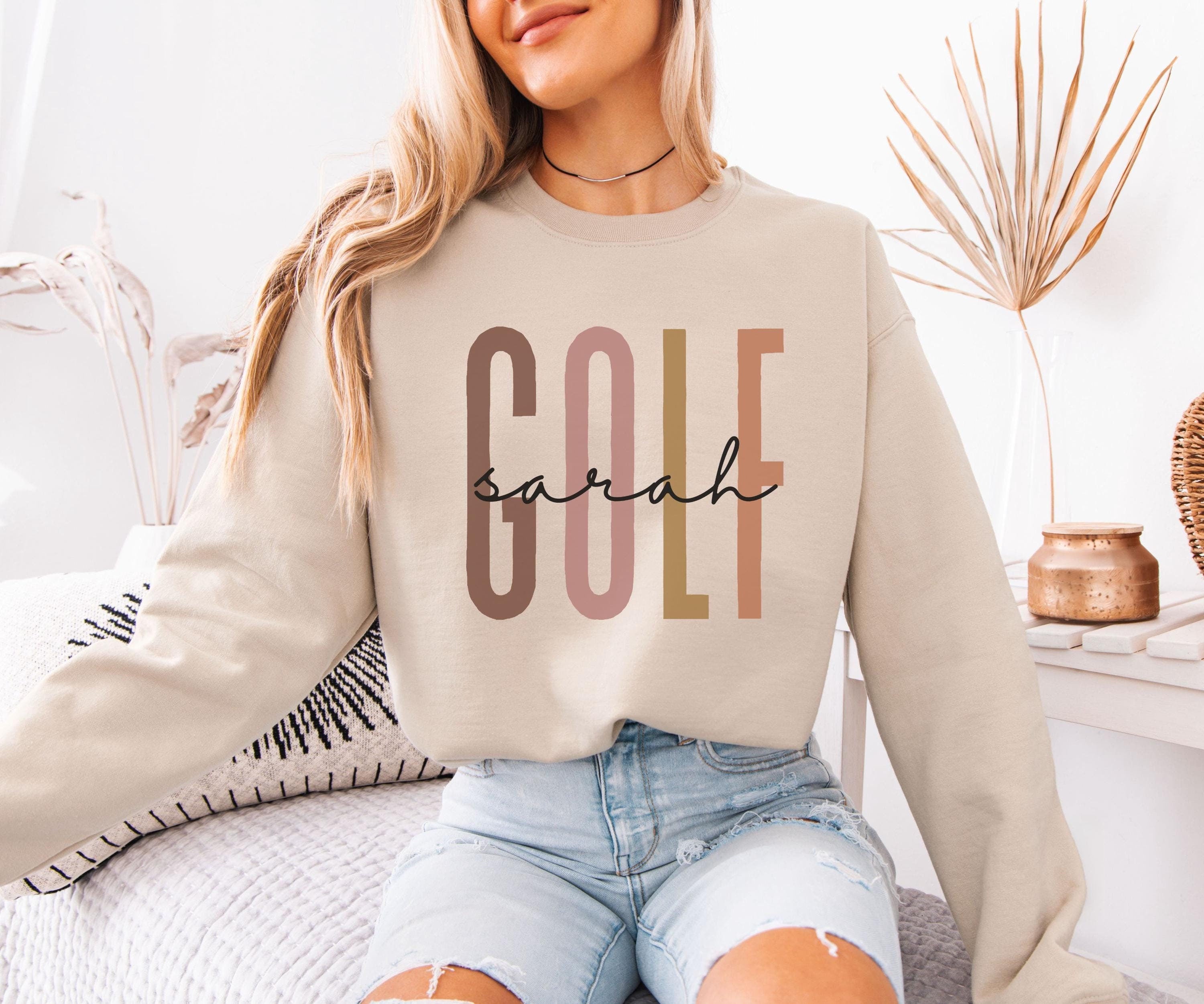 Custom Name Golf Sweatshirt