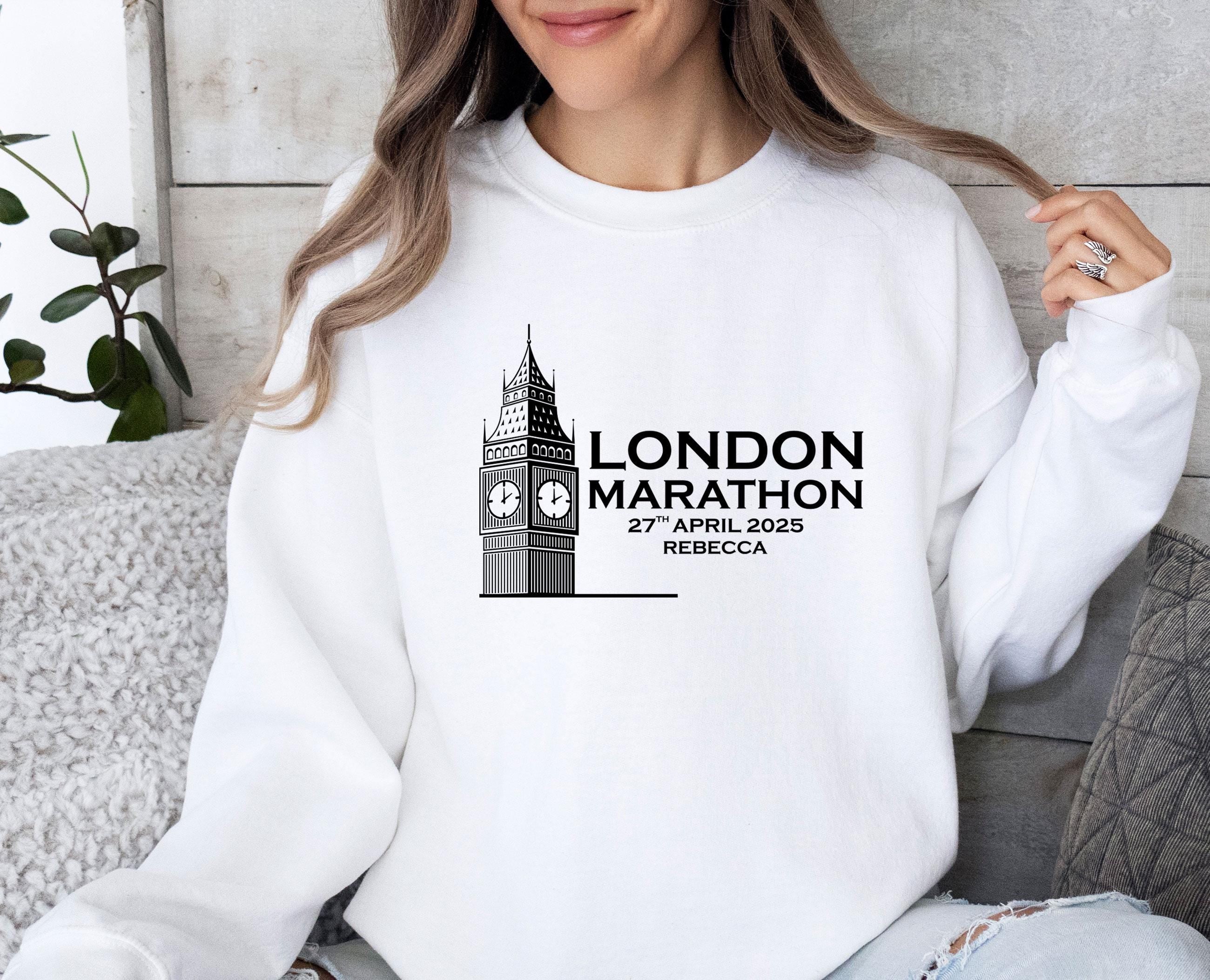 Personalised London Marathon 2025 Sweatshirt