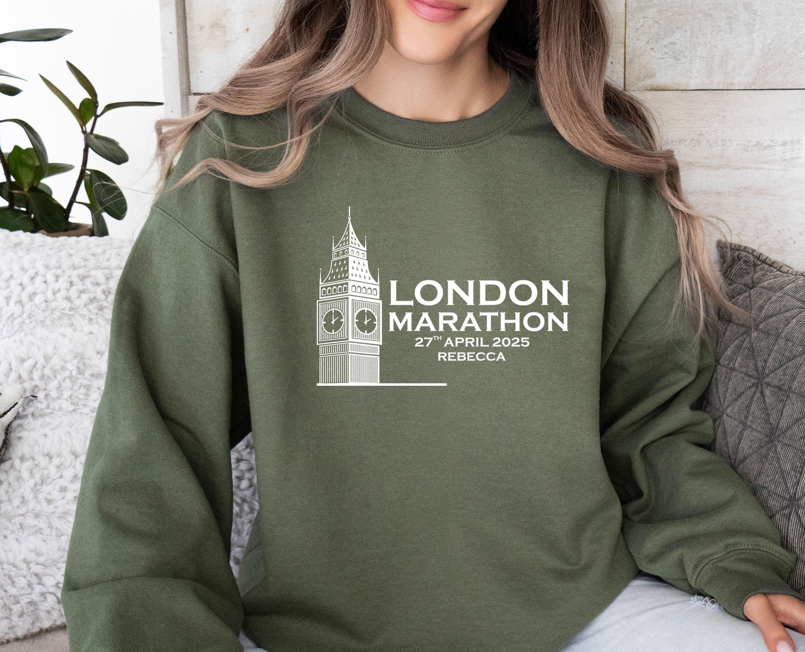 Personalised London Marathon 2025 Sweatshirt