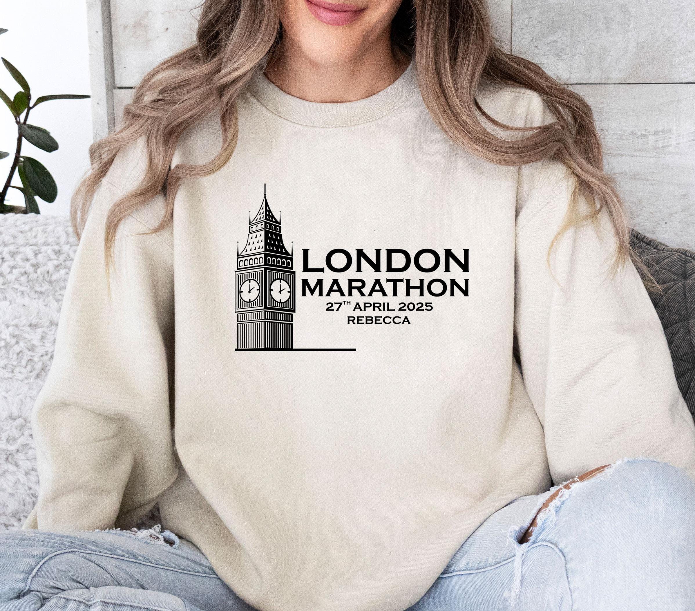 Personalised London Marathon 2025 Sweatshirt