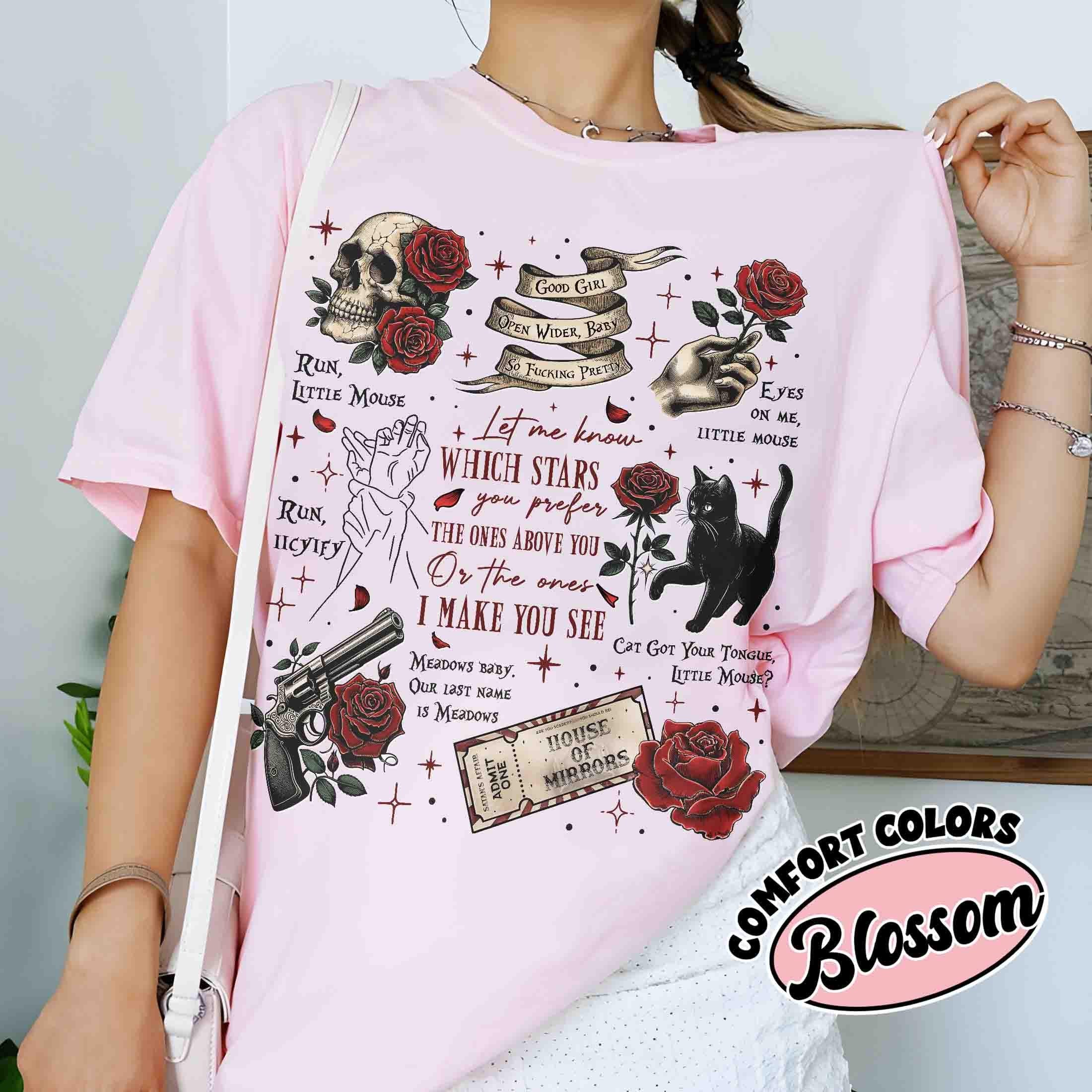 Dark Romance Book Merch,Run Little Mouse T-Shirt