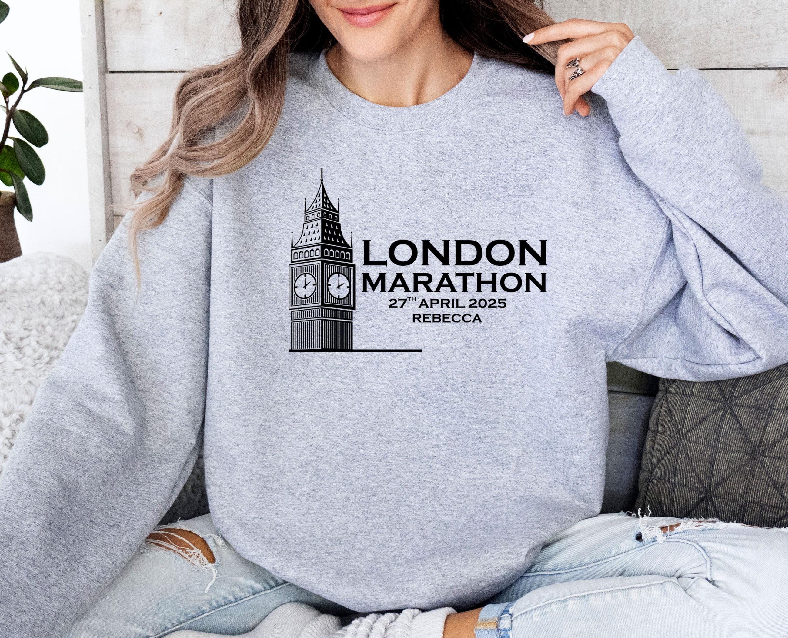 Personalised London Marathon 2025 Sweatshirt