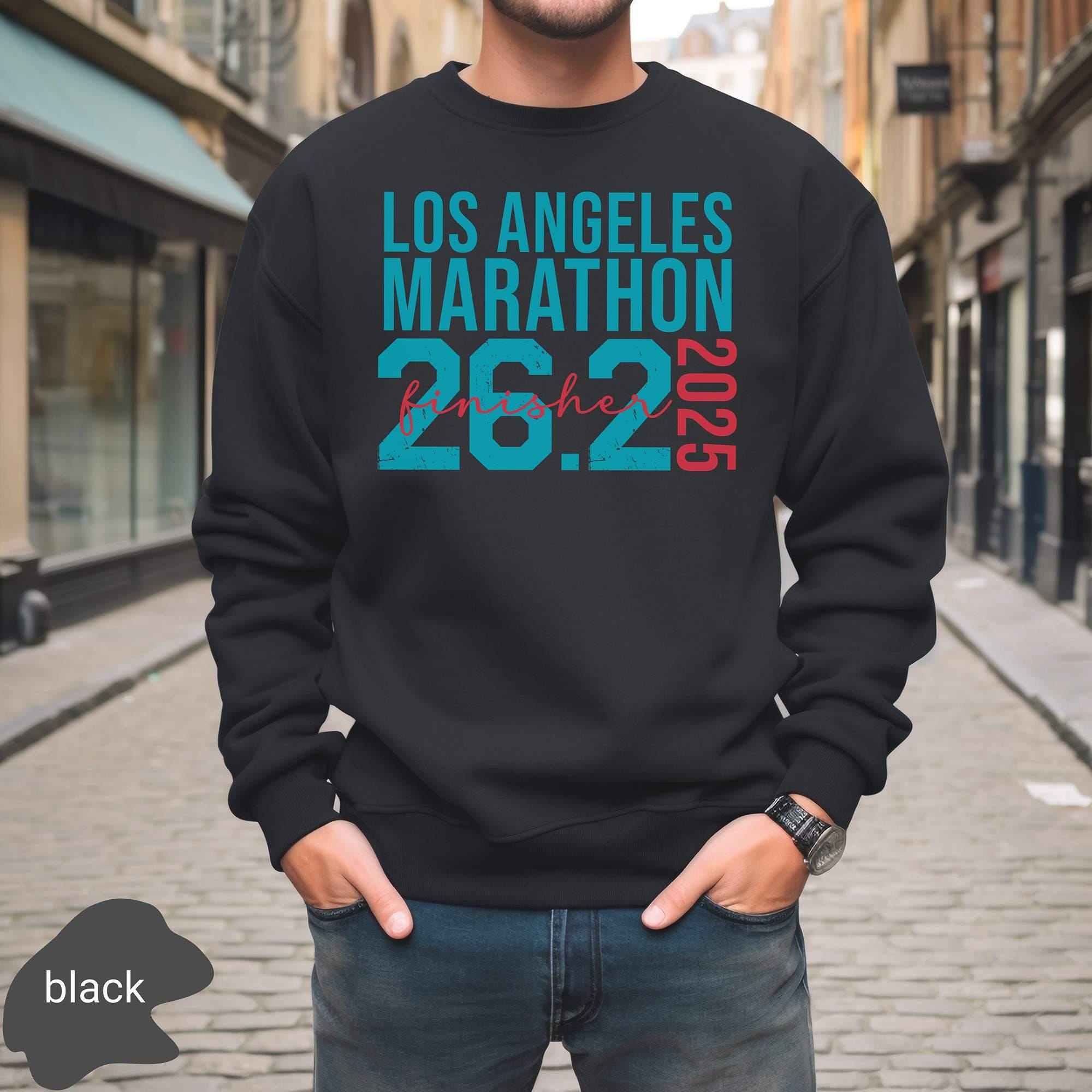 Personalized Los Angeles LA 26.2 Marathon Finisher Runner Sweatshirt